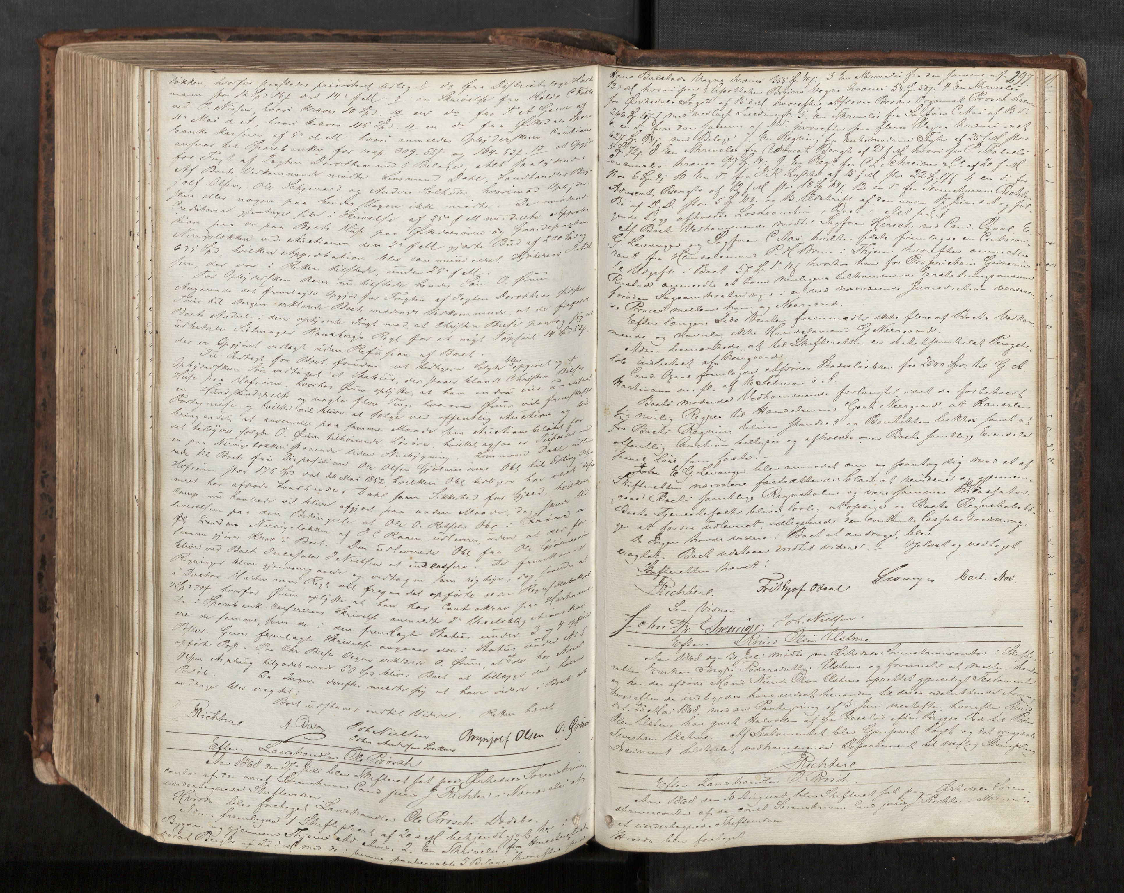 Orkdal sorenskriveri, AV/SAT-A-4169/1/3/3B/L0004: Skiftebehandlingsprotokoll, 1851-1870, p. 297