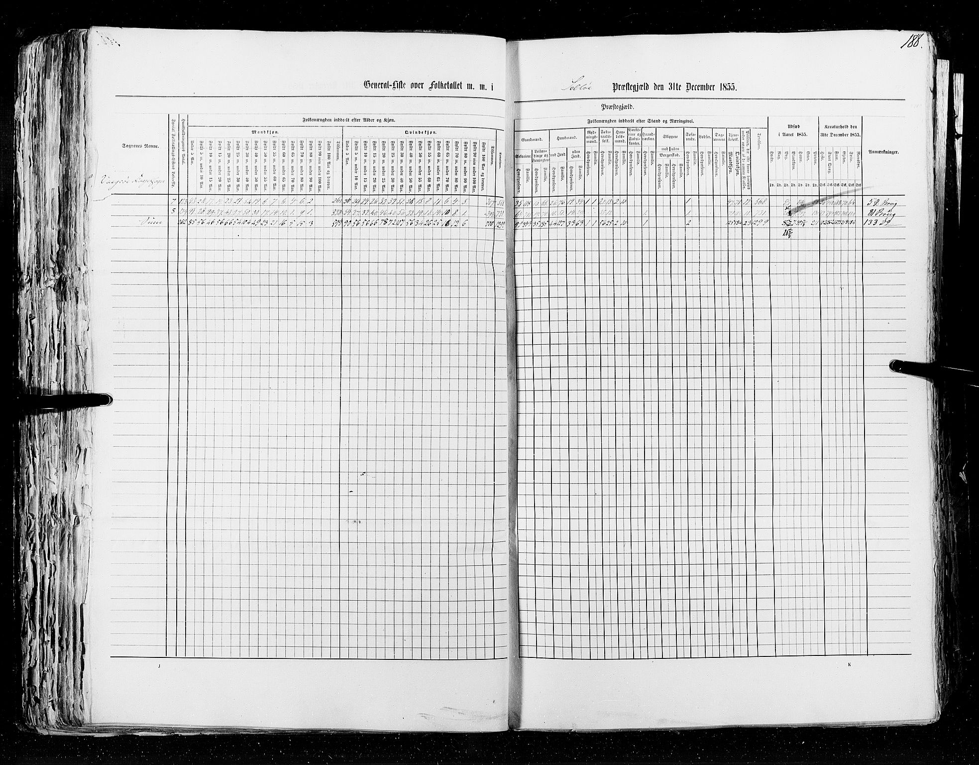 RA, Census 1855, vol. 5: Nordre Bergenhus amt, Romsdal amt og Søndre Trondhjem amt, 1855, p. 188