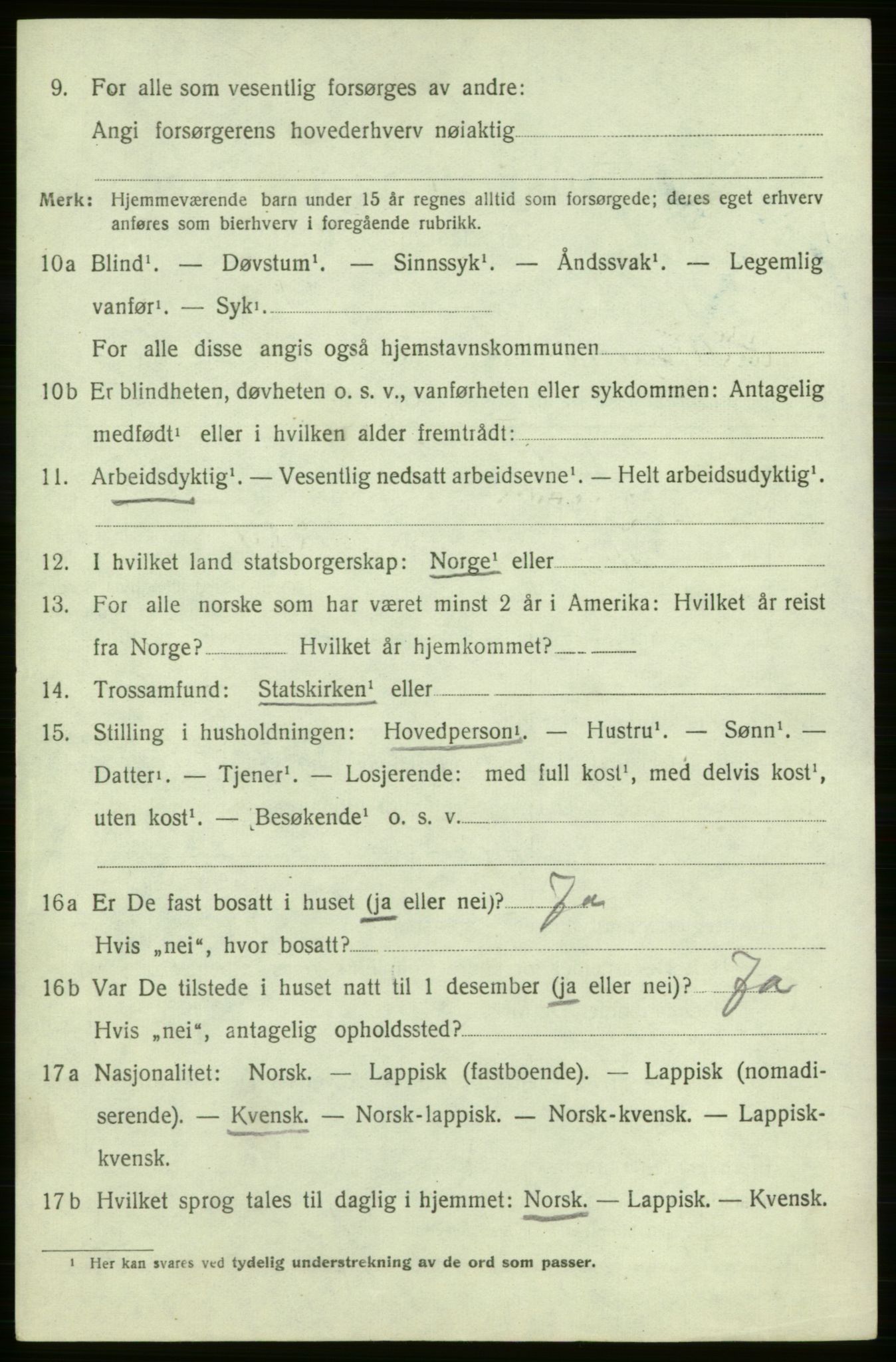 SATØ, 1920 census for Måsøy, 1920, p. 1215