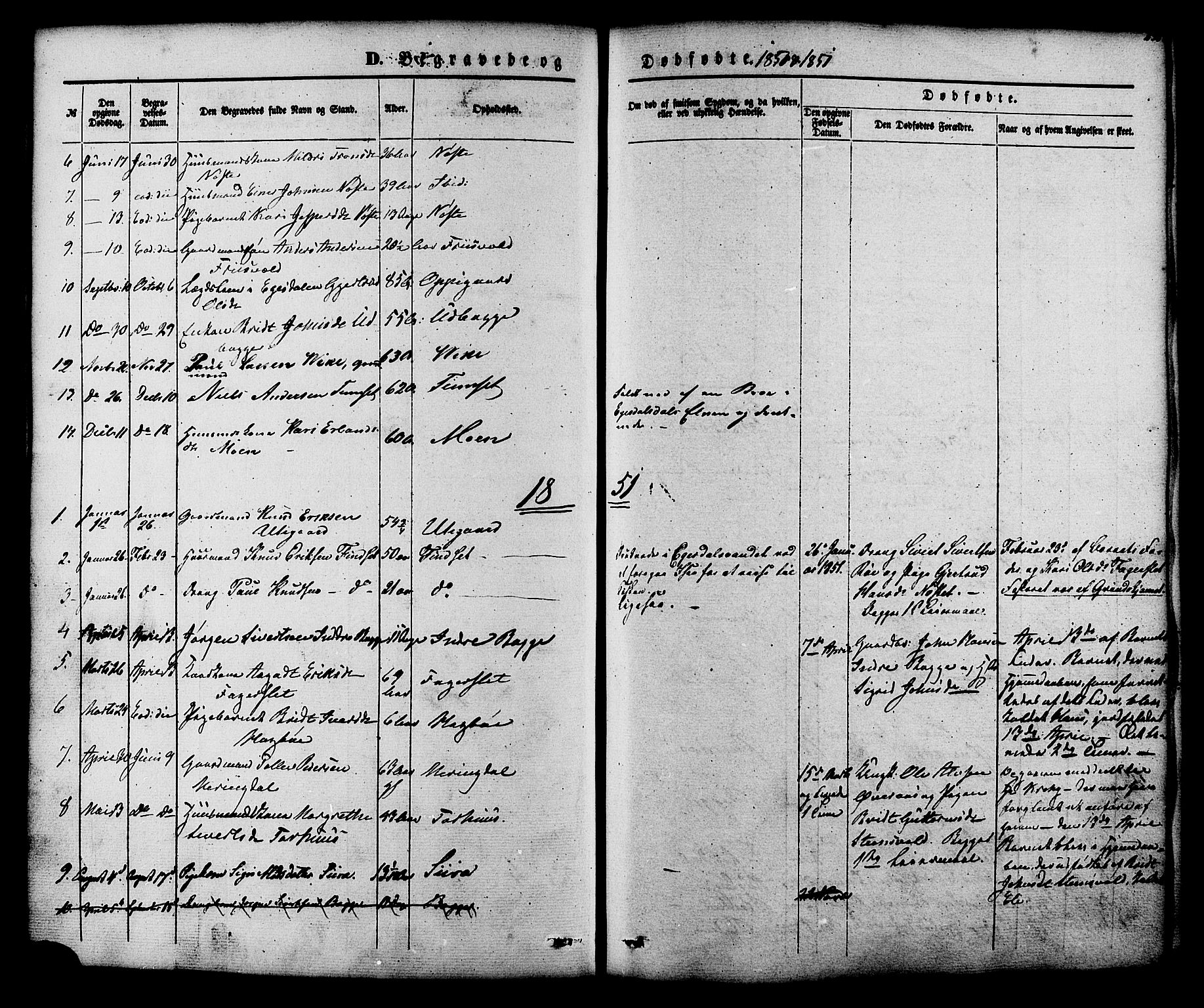 Ministerialprotokoller, klokkerbøker og fødselsregistre - Møre og Romsdal, SAT/A-1454/552/L0637: Parish register (official) no. 552A01, 1845-1879, p. 238