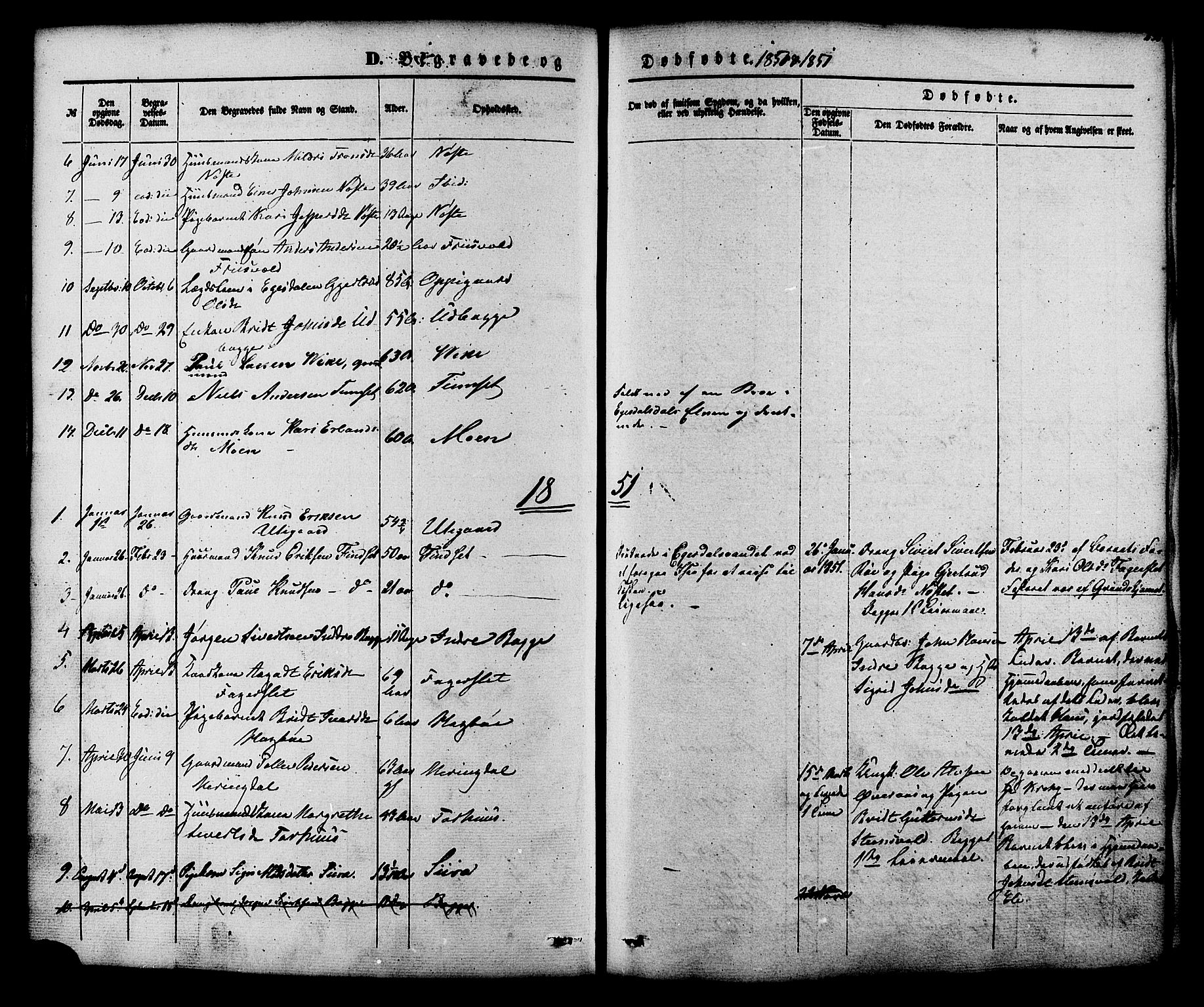 Ministerialprotokoller, klokkerbøker og fødselsregistre - Møre og Romsdal, AV/SAT-A-1454/552/L0637: Parish register (official) no. 552A01, 1845-1879, p. 238