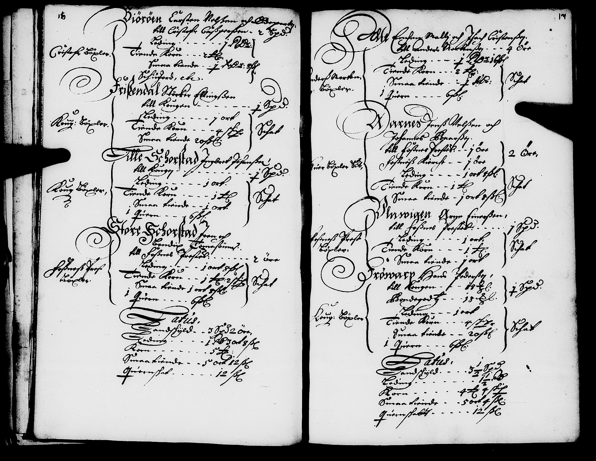 Rentekammeret inntil 1814, Realistisk ordnet avdeling, AV/RA-EA-4070/N/Nb/Nba/L0056: Namdalen len, 1669, p. 16-17