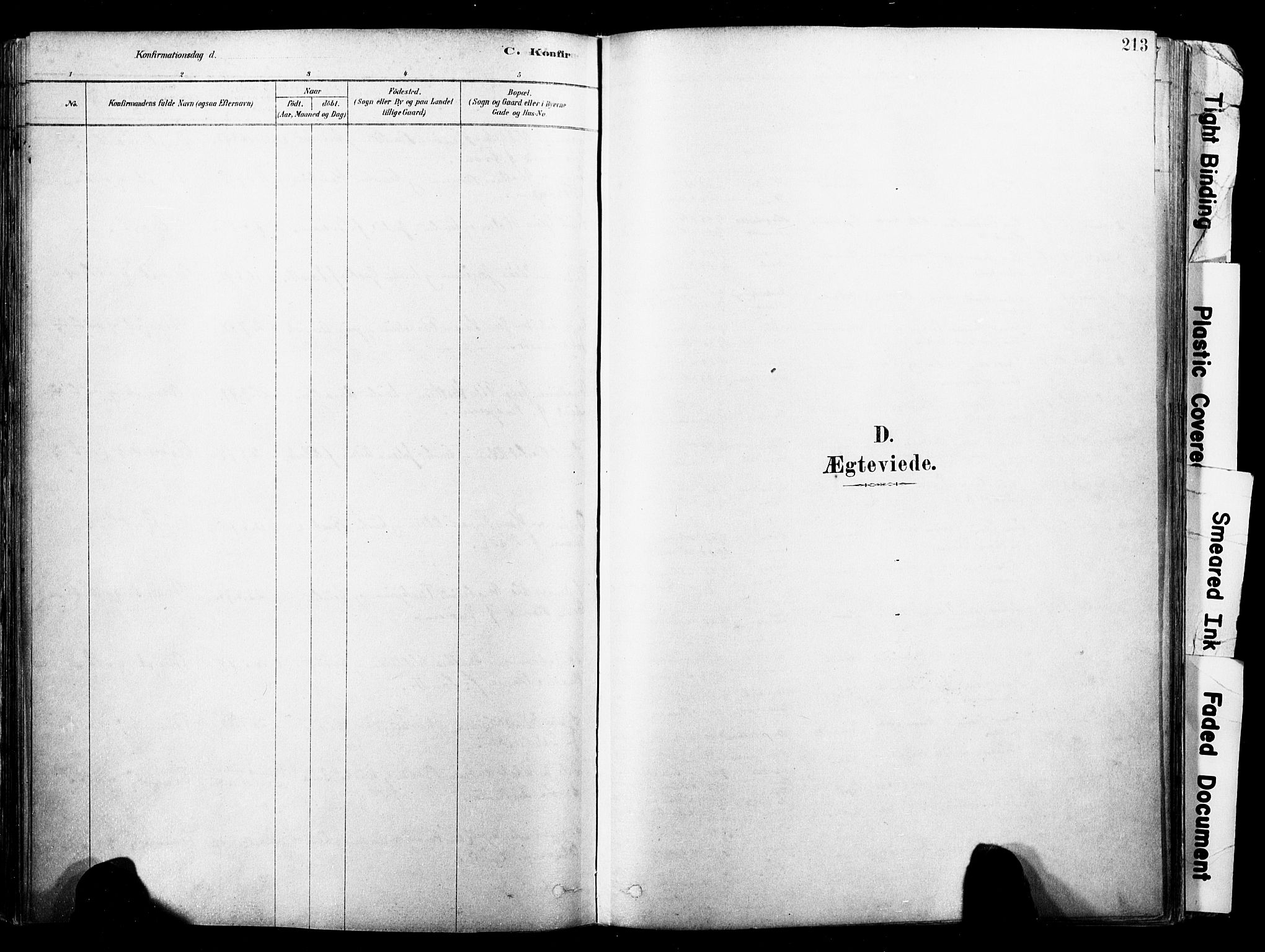 Horten kirkebøker, SAKO/A-348/F/Fa/L0003: Parish register (official) no. 3, 1878-1887, p. 213