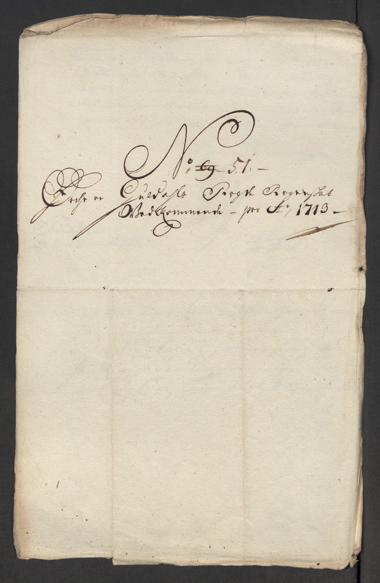 Rentekammeret inntil 1814, Reviderte regnskaper, Fogderegnskap, AV/RA-EA-4092/R60/L3964: Fogderegnskap Orkdal og Gauldal, 1713, p. 419