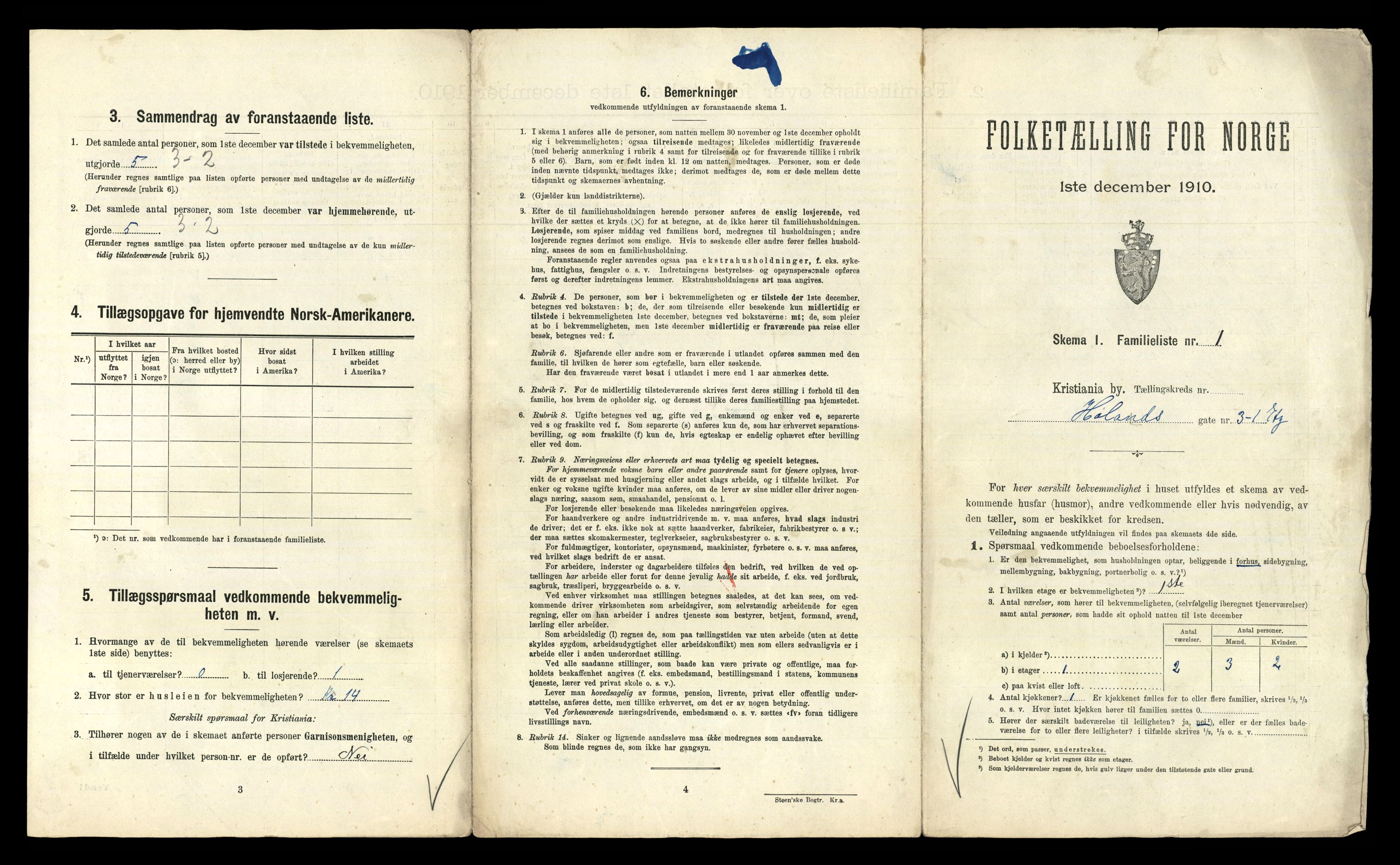 RA, 1910 census for Kristiania, 1910, p. 42013