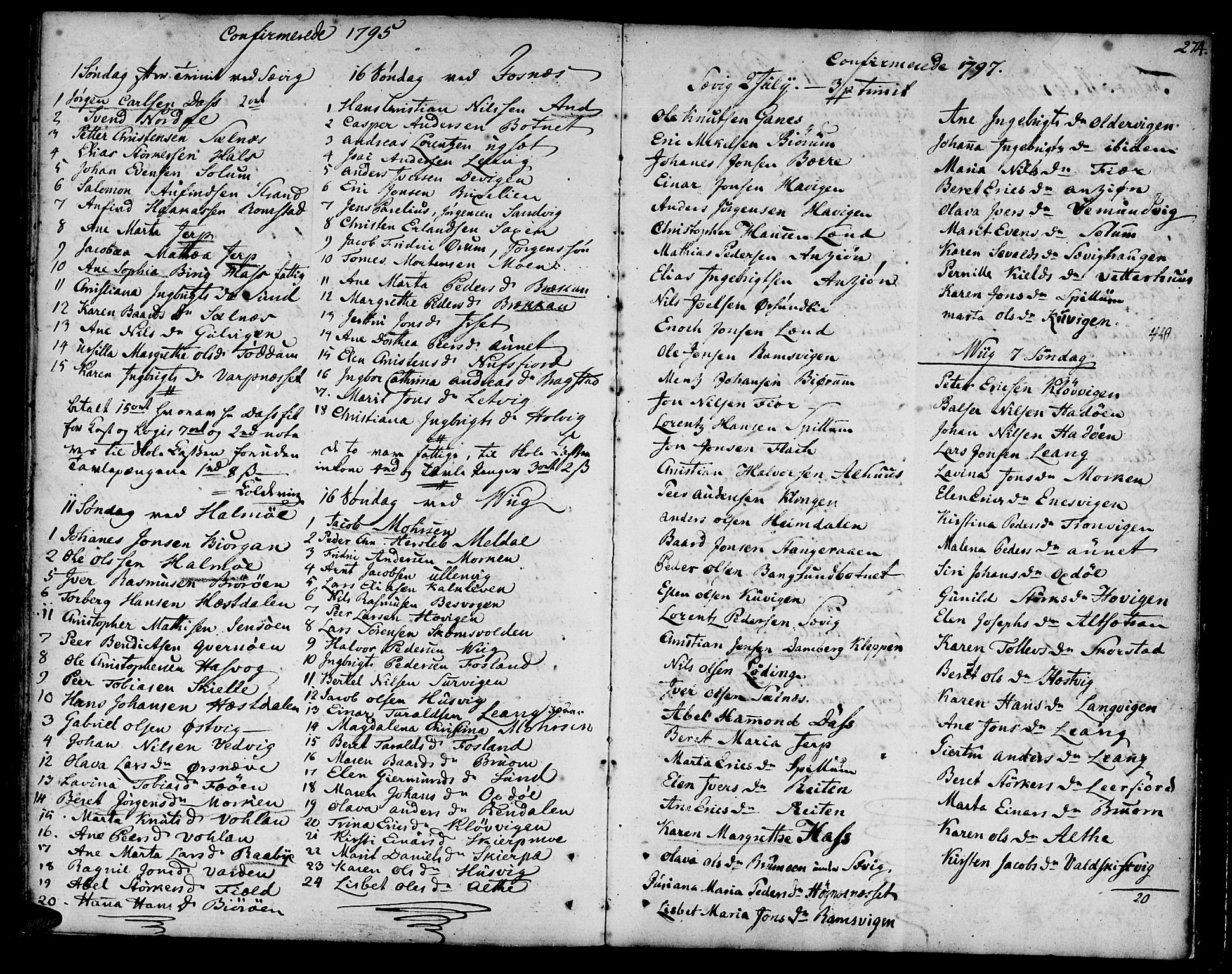 Ministerialprotokoller, klokkerbøker og fødselsregistre - Nord-Trøndelag, SAT/A-1458/773/L0608: Parish register (official) no. 773A02, 1784-1816, p. 274