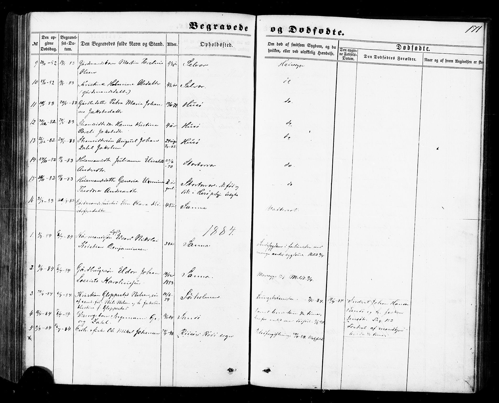 Ministerialprotokoller, klokkerbøker og fødselsregistre - Nordland, SAT/A-1459/840/L0579: Parish register (official) no. 840A01, 1863-1887, p. 171