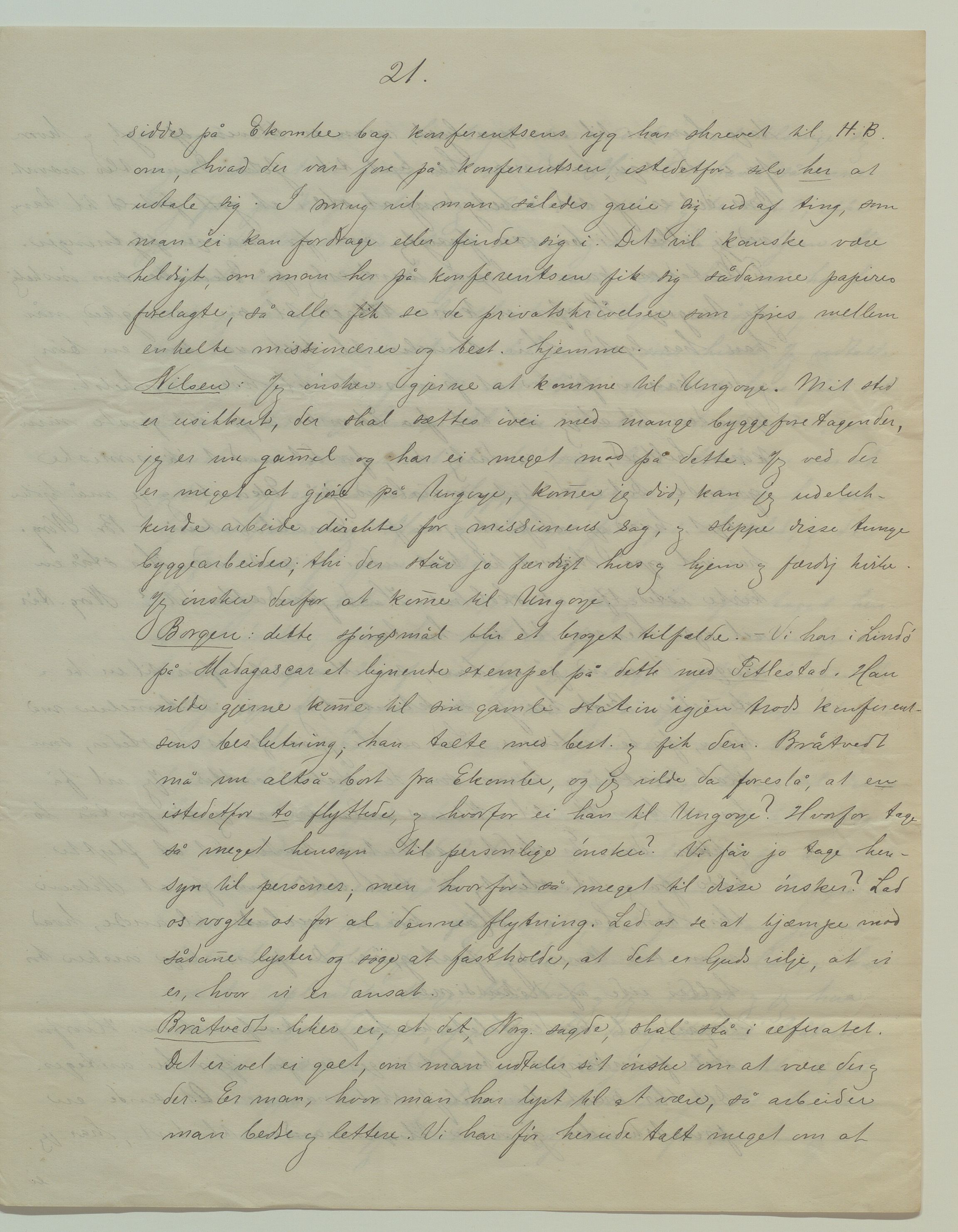 Det Norske Misjonsselskap - hovedadministrasjonen, VID/MA-A-1045/D/Da/Daa/L0039/0011: Konferansereferat og årsberetninger / Konferansereferat fra Sør-Afrika., 1893, p. 21