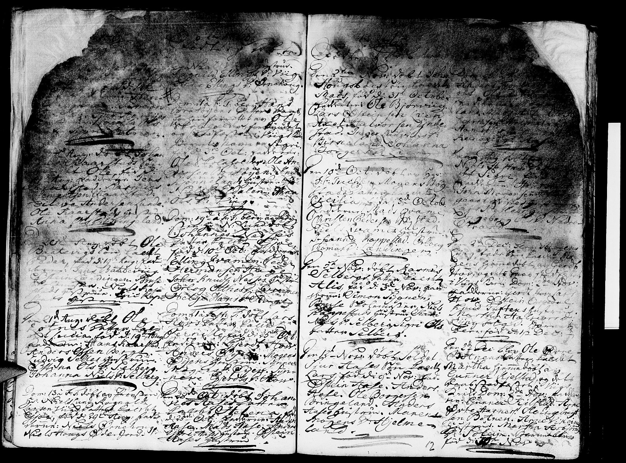 Gaular sokneprestembete, AV/SAB-A-80001/H/Haa: Parish register (official) no. A 1, 1755-1785, p. 12