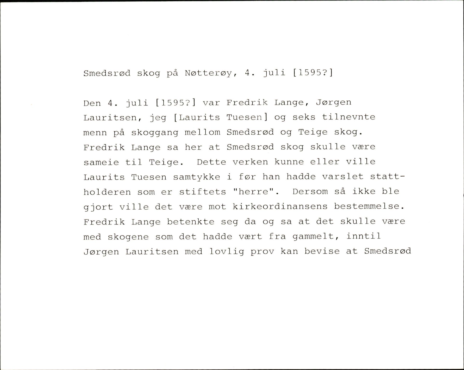 Riksarkivets diplomsamling, AV/RA-EA-5965/F35/F35k/L0002: Regestsedler: Prestearkiver fra Hedmark, Oppland, Buskerud og Vestfold, p. 749