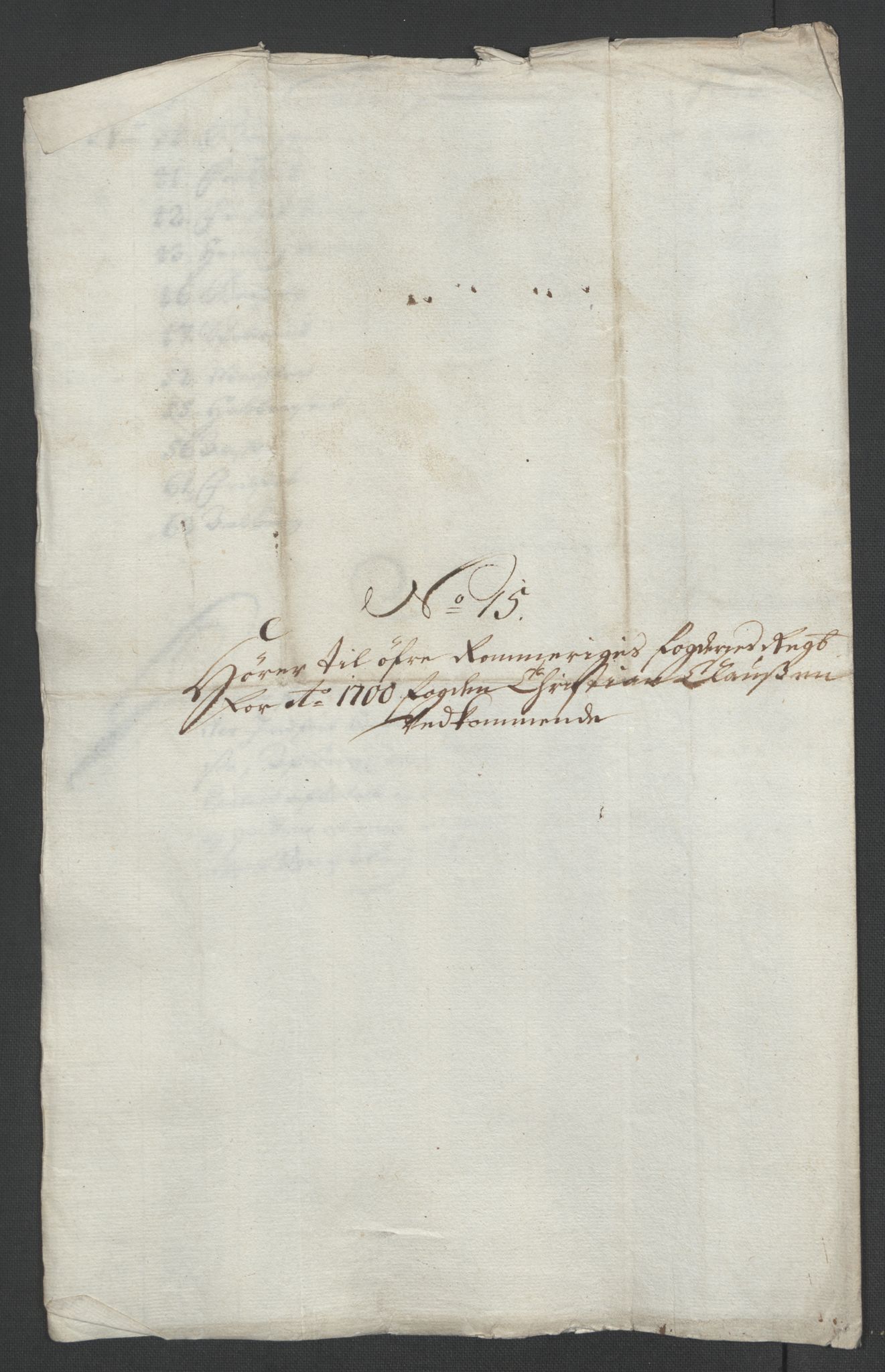 Rentekammeret inntil 1814, Reviderte regnskaper, Fogderegnskap, AV/RA-EA-4092/R12/L0712: Fogderegnskap Øvre Romerike, 1700, p. 291