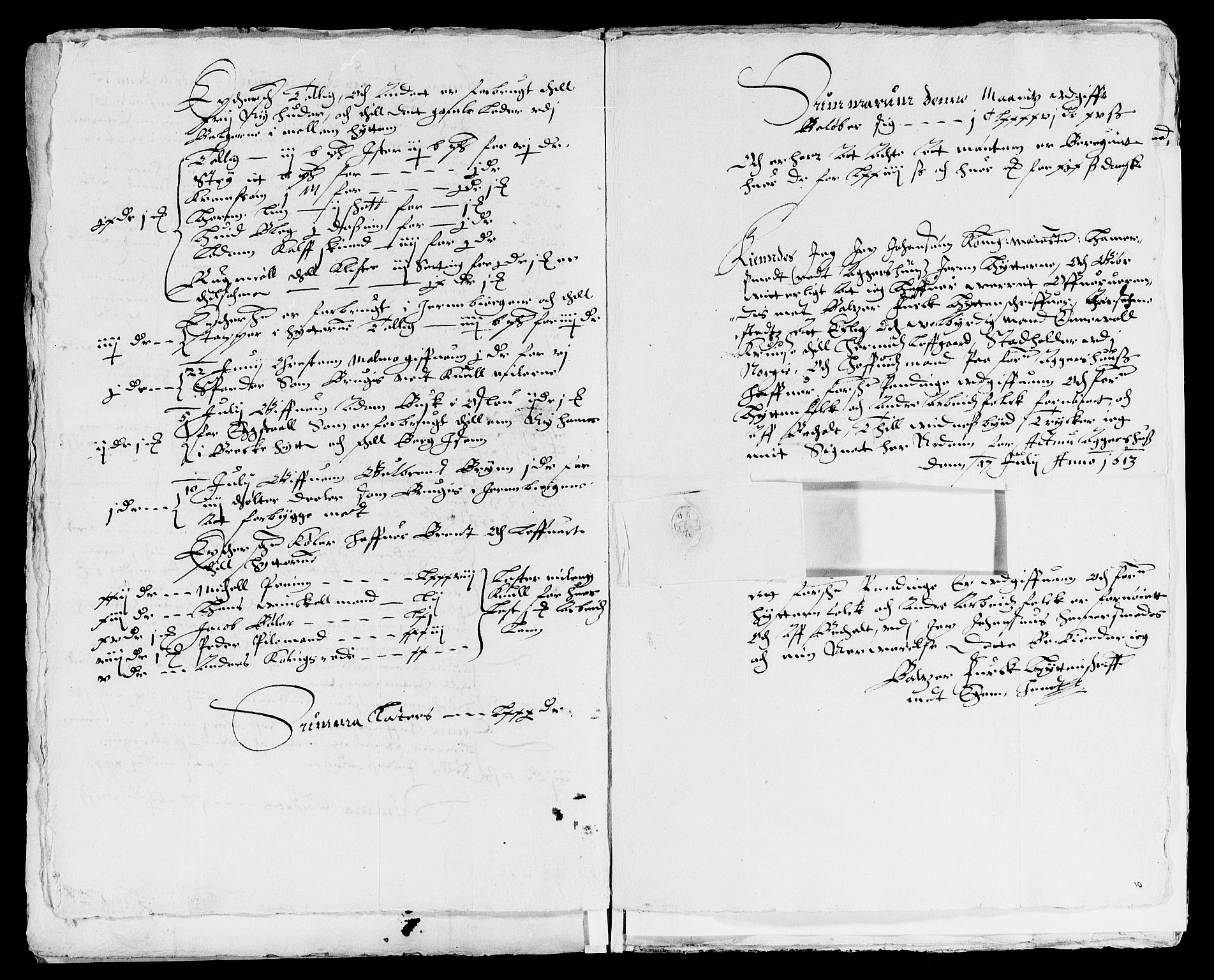 Rentekammeret inntil 1814, Reviderte regnskaper, Lensregnskaper, AV/RA-EA-5023/R/Rb/Rba/L0031: Akershus len, 1612-1613