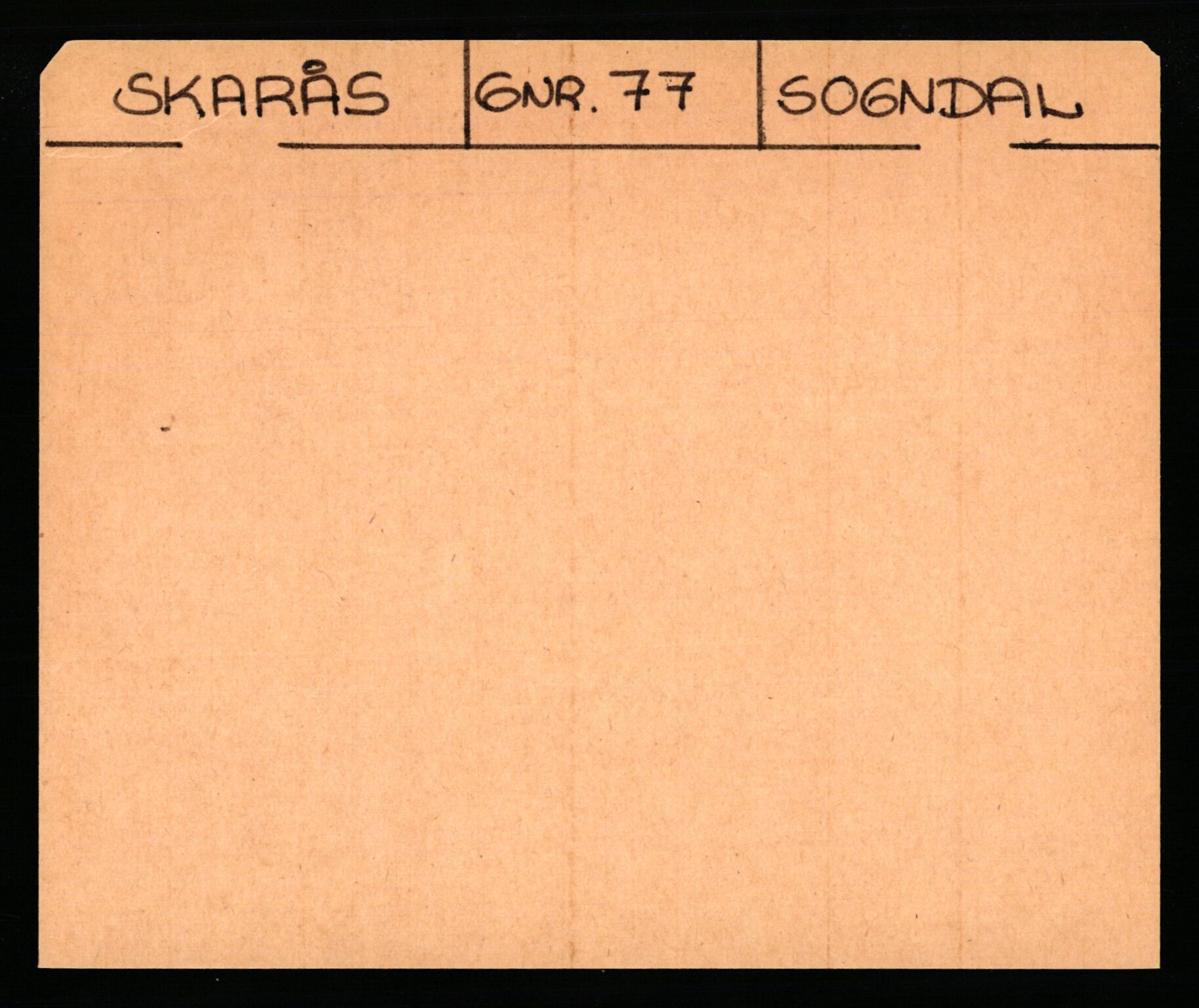 Statsarkivet i Stavanger, AV/SAST-A-101971/03/Y/Yk/L0035: Registerkort sortert etter gårdsnavn: Sikvaland lille - Skorve, 1750-1930, p. 209