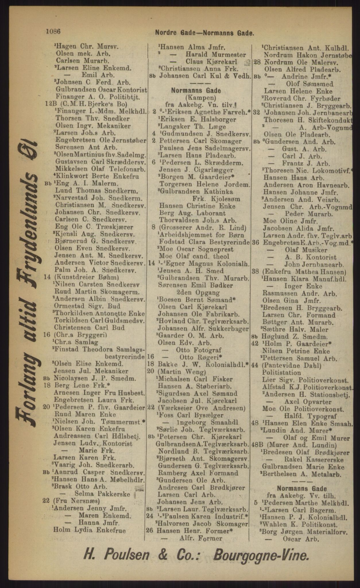 Kristiania/Oslo adressebok, PUBL/-, 1903, p. 1086