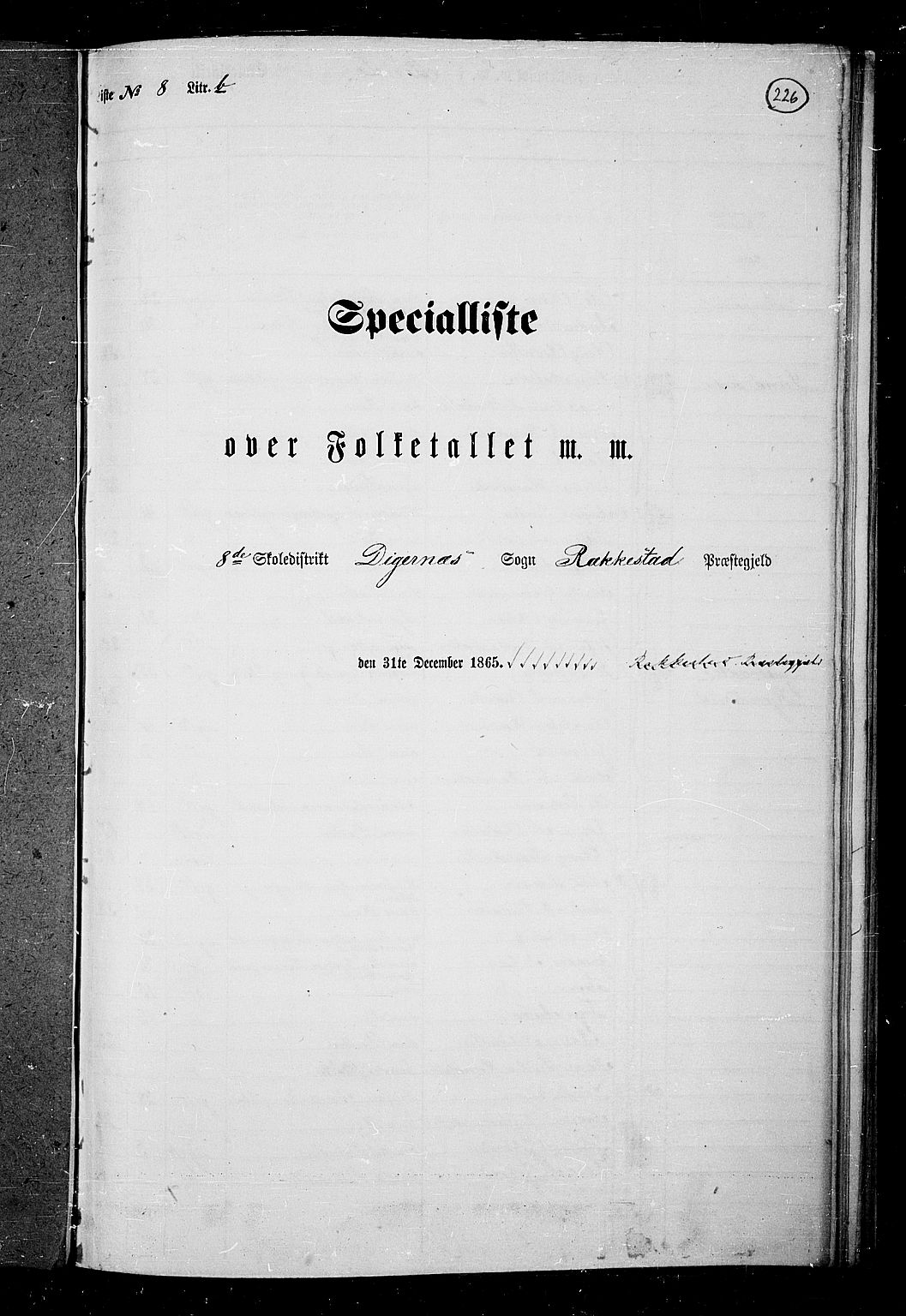 RA, 1865 census for Rakkestad, 1865, p. 217