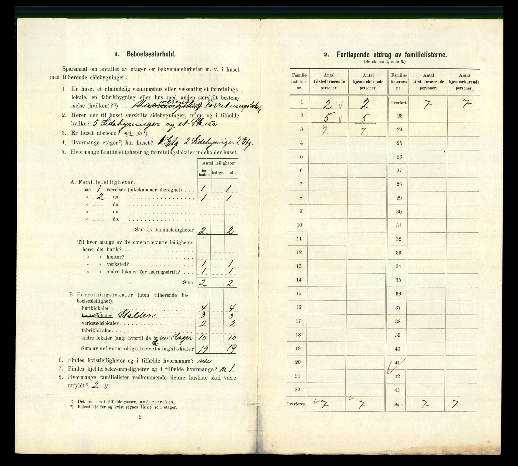 RA, 1910 census for Kristiania, 1910, p. 17874