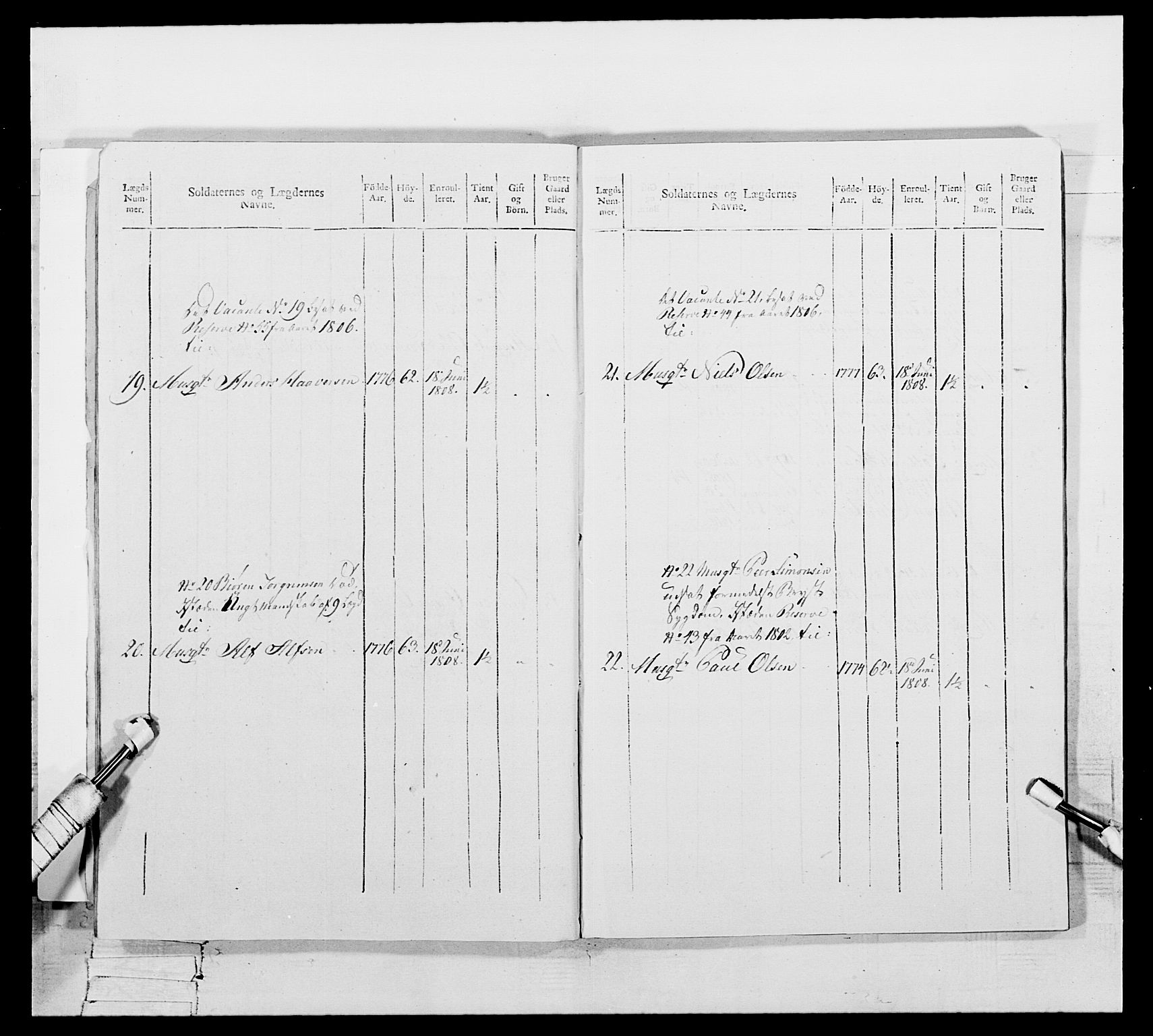 Generalitets- og kommissariatskollegiet, Det kongelige norske kommissariatskollegium, AV/RA-EA-5420/E/Eh/L0111: Vesterlenske nasjonale infanteriregiment, 1810, p. 13