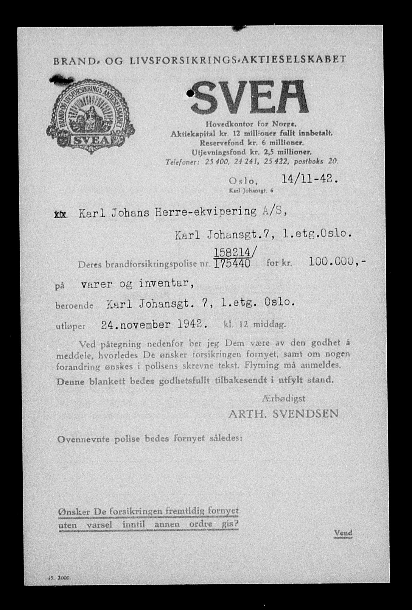 Justisdepartementet, Tilbakeføringskontoret for inndratte formuer, AV/RA-S-1564/H/Hc/Hcc/L0949: --, 1945-1947, p. 151