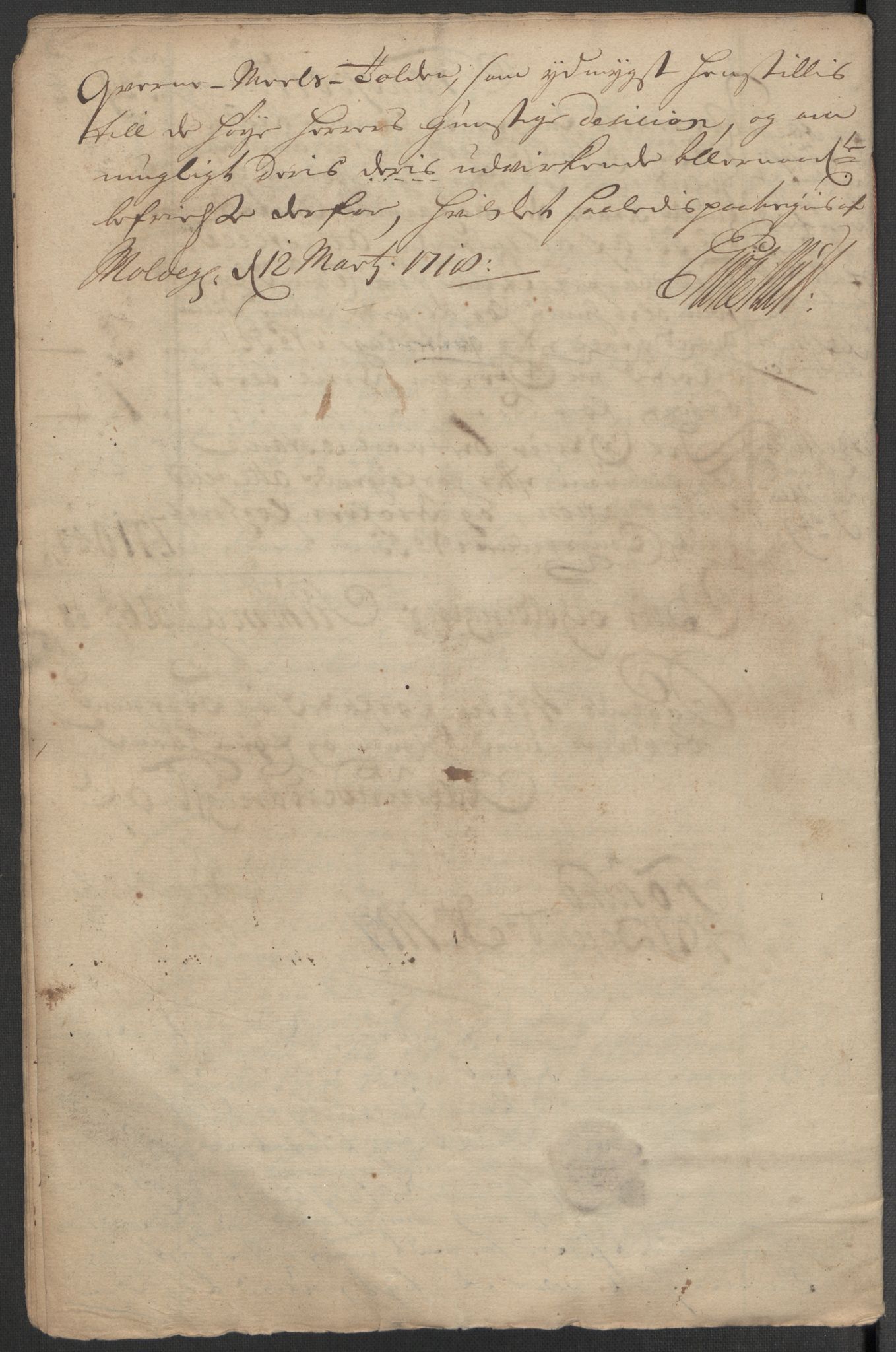 Rentekammeret inntil 1814, Reviderte regnskaper, Fogderegnskap, RA/EA-4092/R56/L3750: Fogderegnskap Nordmøre, 1717, p. 15