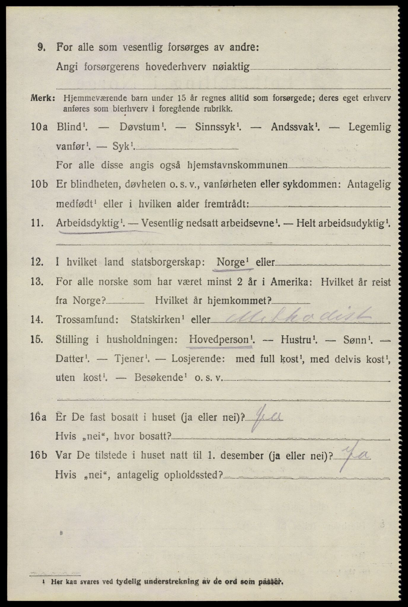 SAO, 1920 census for Glemmen, 1920, p. 25038