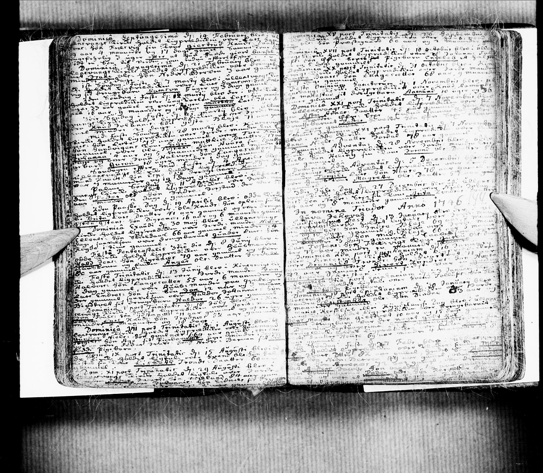 Ullensvang sokneprestembete, AV/SAB-A-78701/H/Haa: Parish register (official) no. A 4 /1, 1732-1758