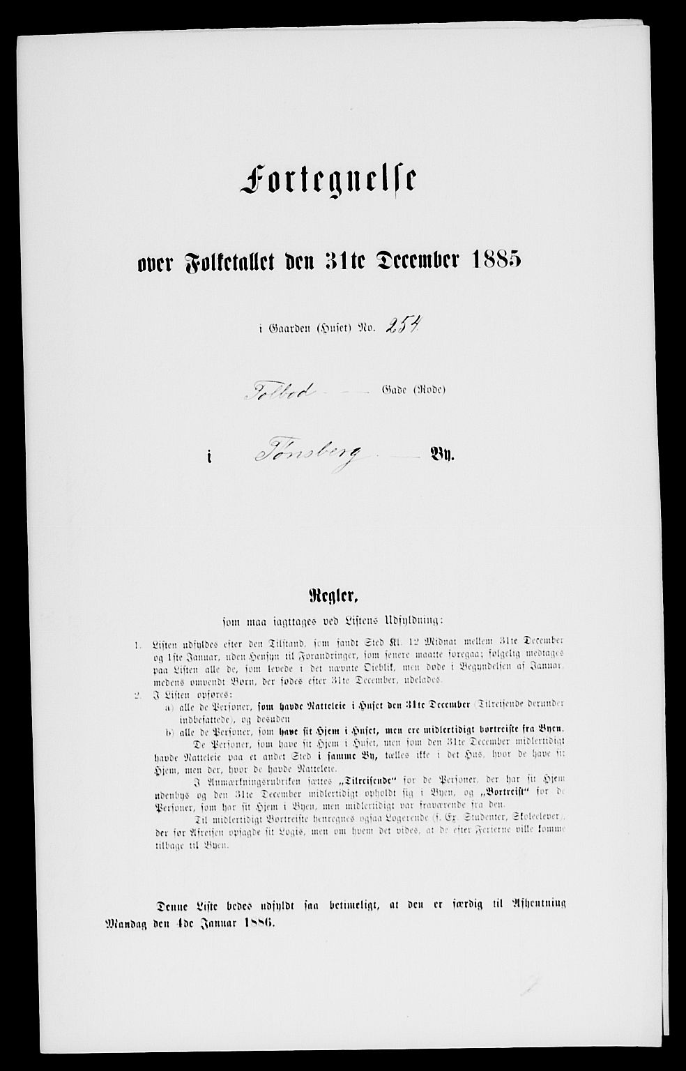 SAKO, 1885 census for 0705 Tønsberg, 1885, p. 619