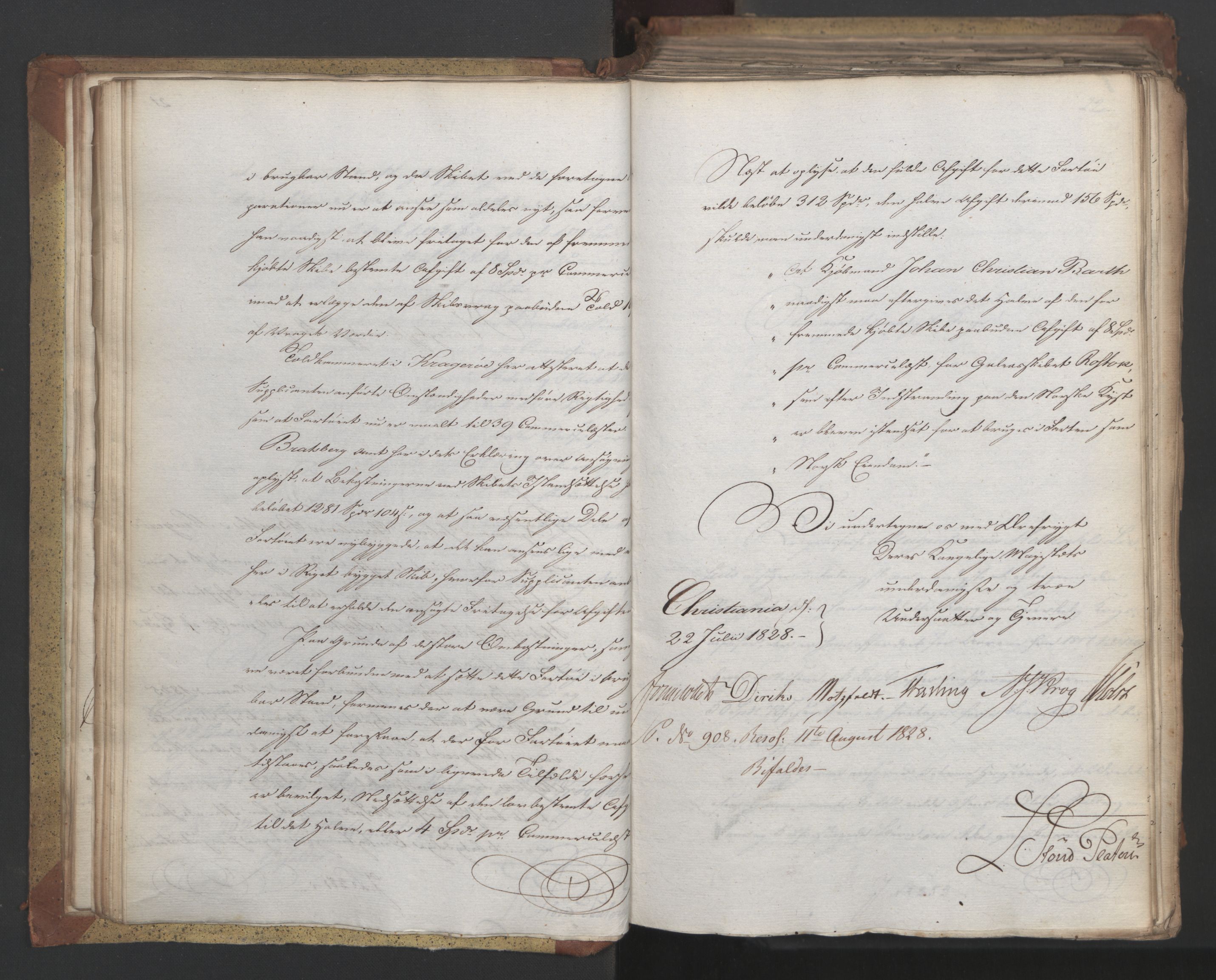 Statsrådsavdelingen i Stockholm, RA/S-1003/D/Da/L0055: Regjeringsinnstillinger nr. 231-435, 1828, p. 51