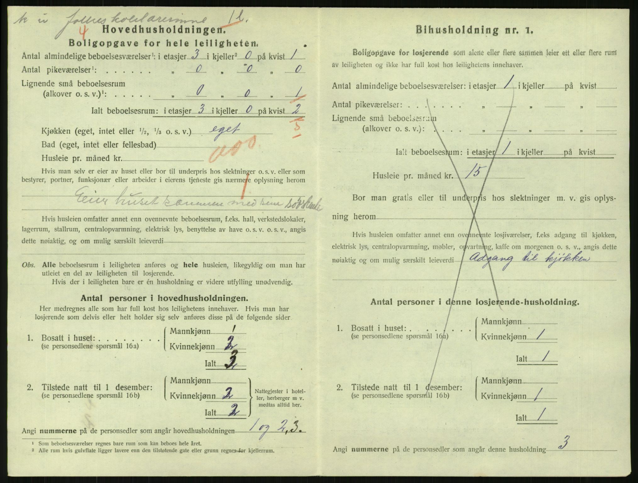 SAKO, 1920 census for Svelvik, 1920, p. 1132