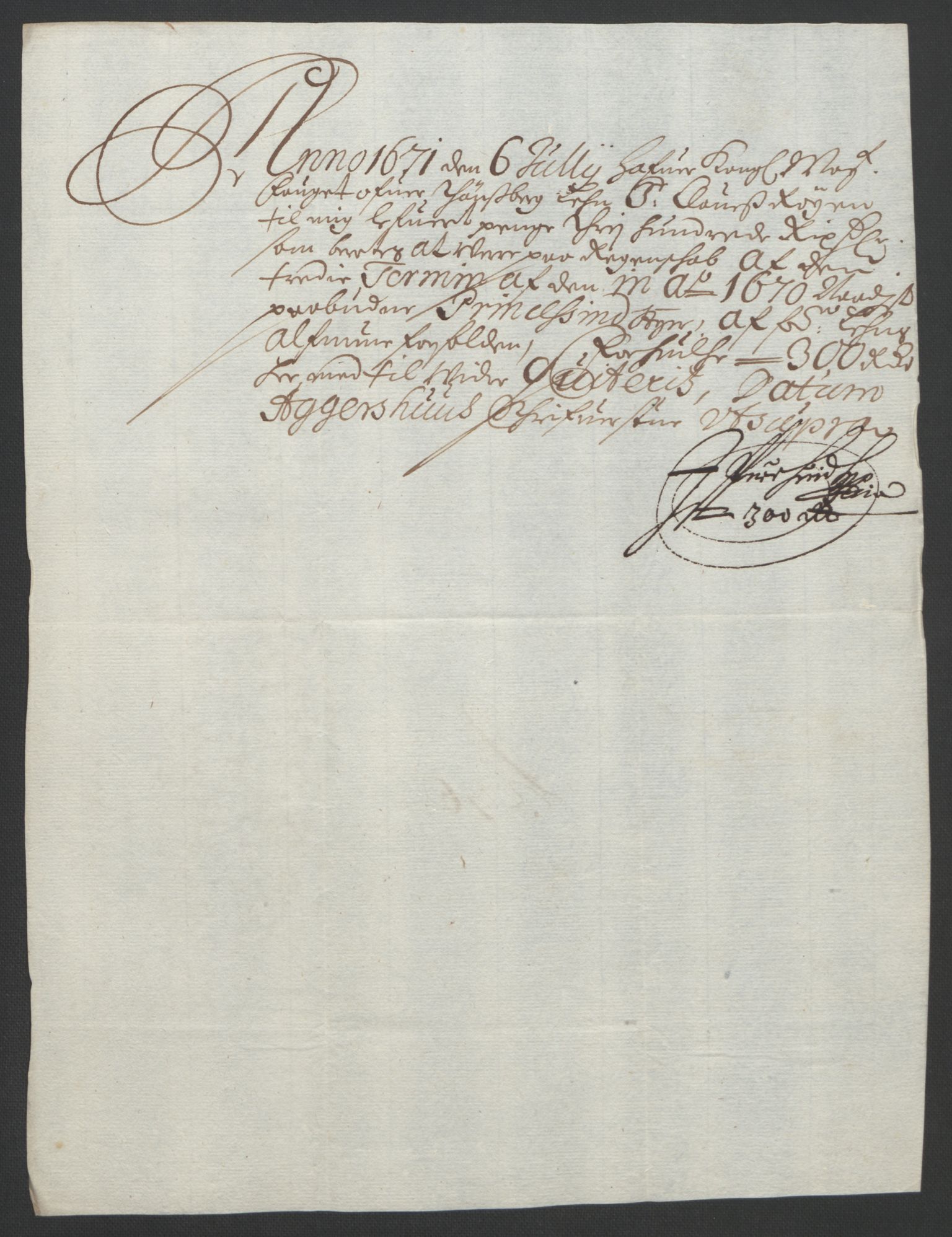 Rentekammeret inntil 1814, Reviderte regnskaper, Fogderegnskap, AV/RA-EA-4092/R32/L1842: Fogderegnskap Jarlsberg grevskap, 1664-1673, p. 187