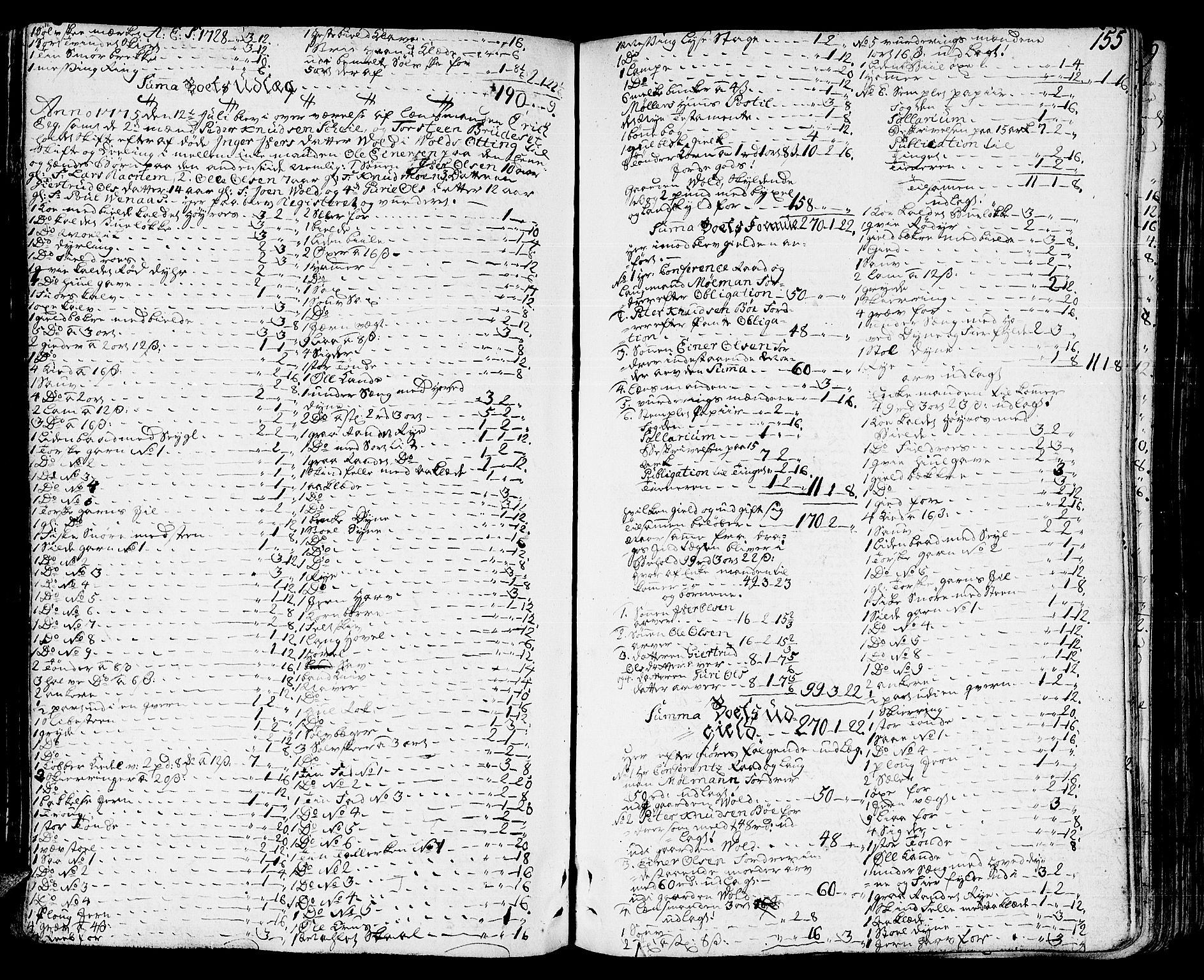 Romsdal sorenskriveri, AV/SAT-A-4149/1/3/3A/L0010: Skifteprotokoll, 1774-1782, p. 154b-155a