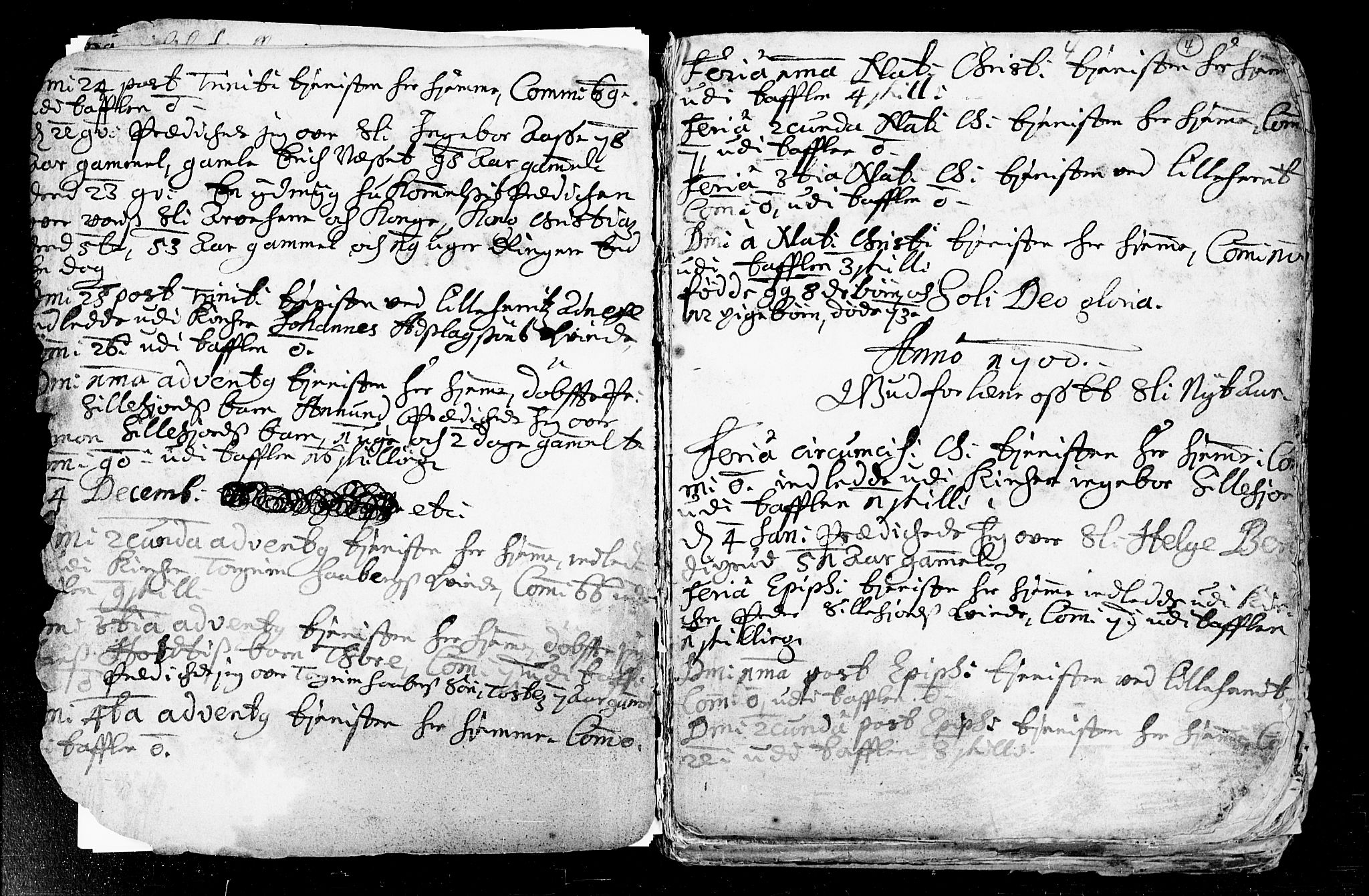 Heddal kirkebøker, SAKO/A-268/F/Fa/L0002: Parish register (official) no. I 2, 1699-1722, p. 4