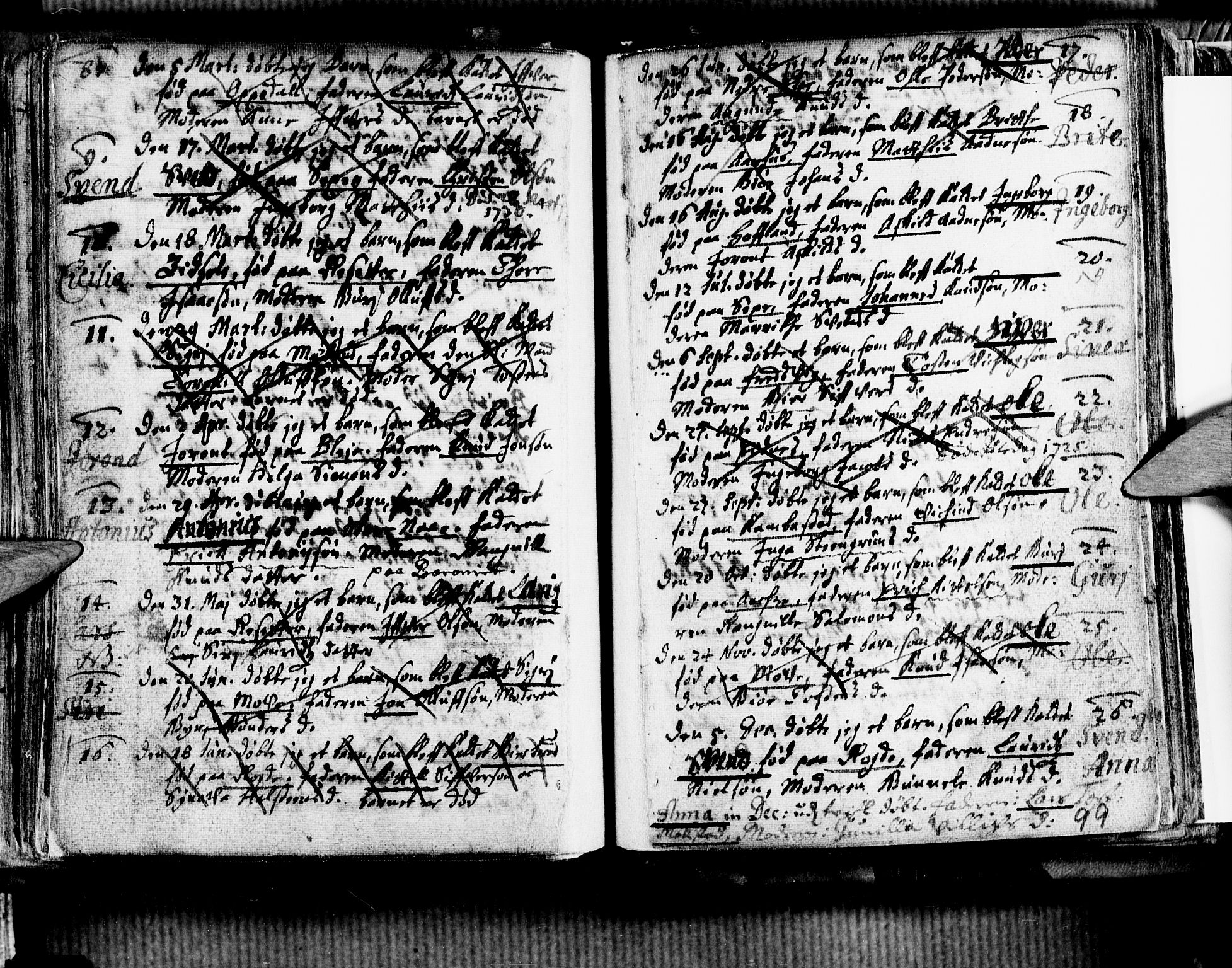 Ullensvang sokneprestembete, AV/SAB-A-78701/H/Haa: Parish register (official) no. A 1 /1, 1669-1718, p. 99