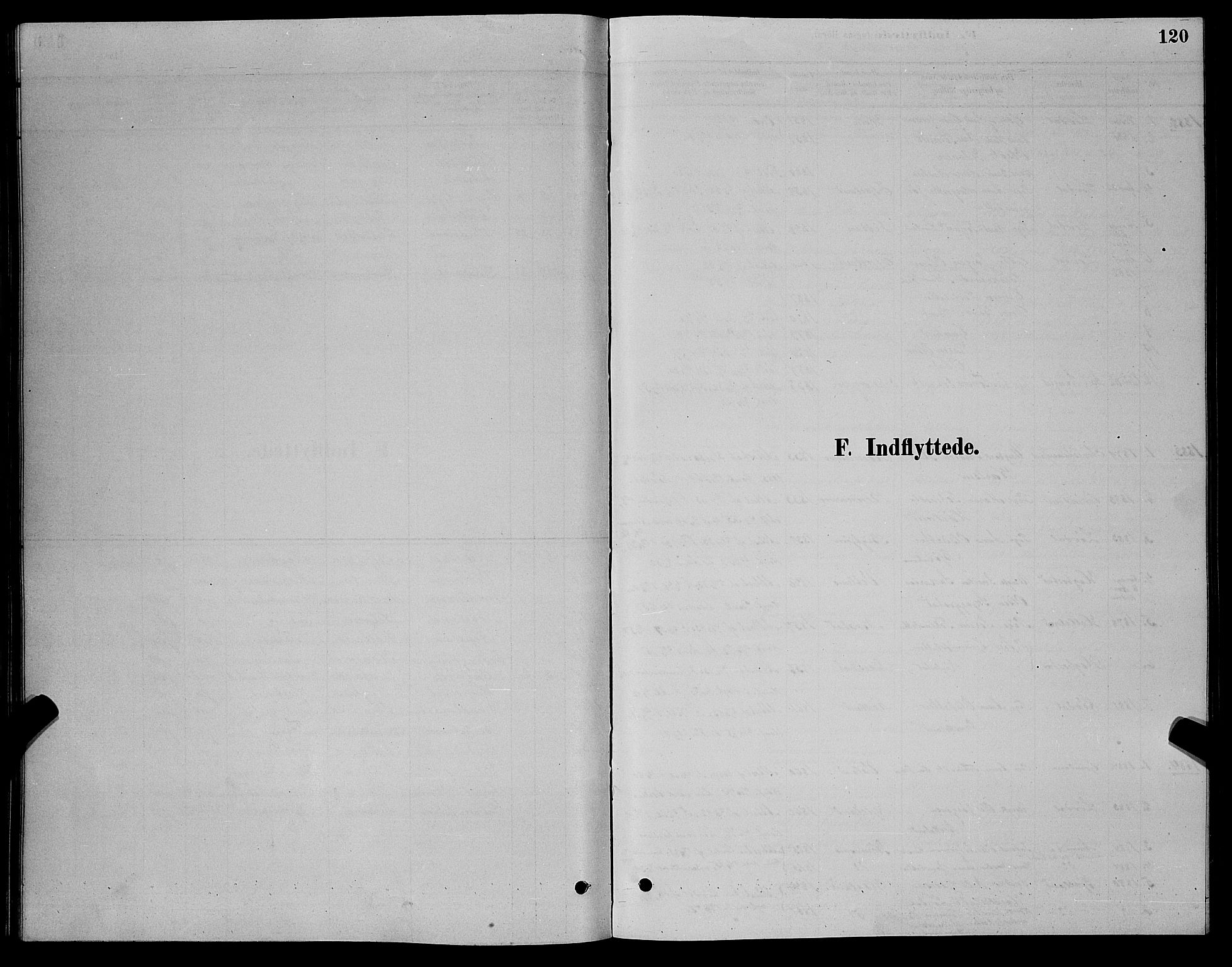 Nord-Audnedal sokneprestkontor, SAK/1111-0032/F/Fb/Fba/L0003: Parish register (copy) no. B 3, 1881-1900, p. 120