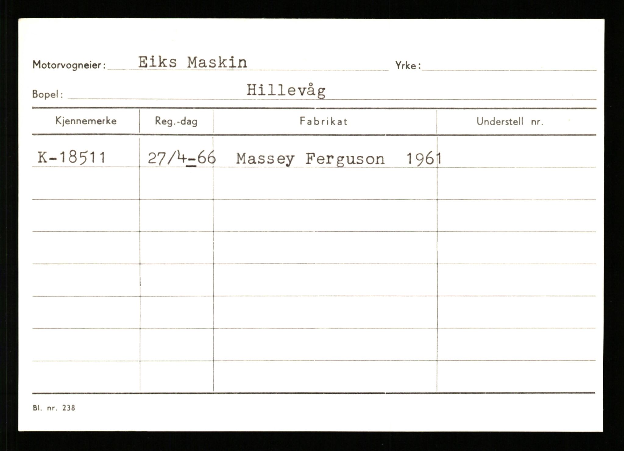 Stavanger trafikkstasjon, AV/SAST-A-101942/0/G/L0004: Registreringsnummer: 15497 - 22957, 1930-1971, p. 1339