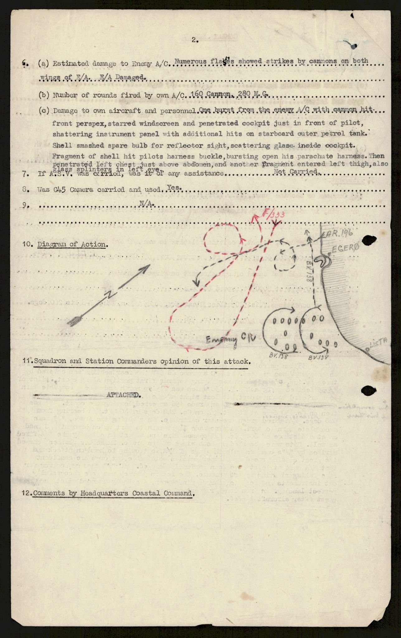 Forsvaret, 333 Skvadron, AV/RA-RAFA-2003/1/Da/L0041: Combat, Crash and and Circumstantial Reports , 1943-1945, p. 330