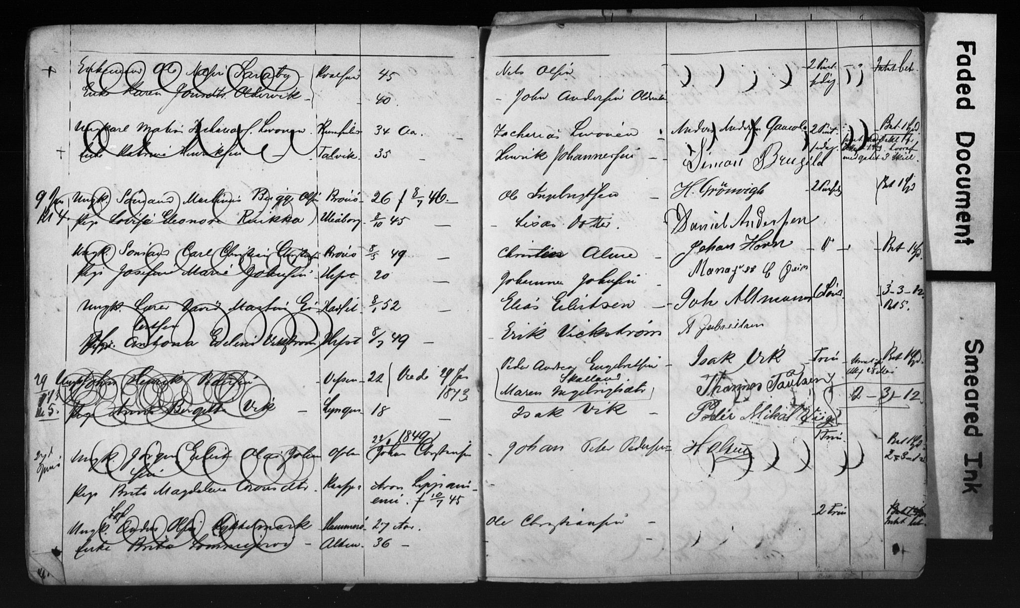 Hammerfest sokneprestkontor, AV/SATØ-S-1347/I/Ib/L0070/0001: Banns register no. 70.1, 1869-1872