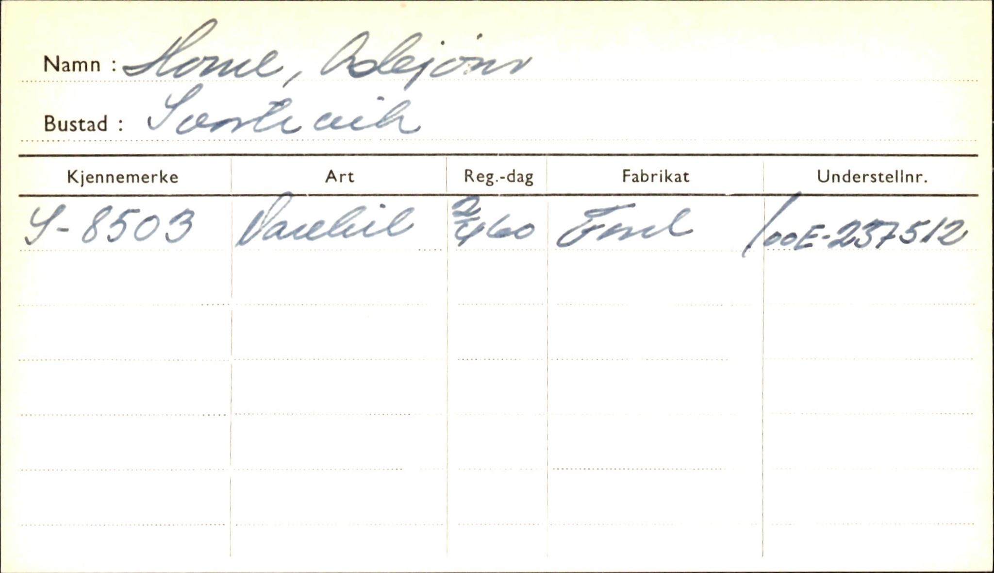 Statens vegvesen, Sogn og Fjordane vegkontor, AV/SAB-A-5301/4/F/L0001A: Eigarregister Fjordane til 1.6.1961, 1930-1961, p. 668