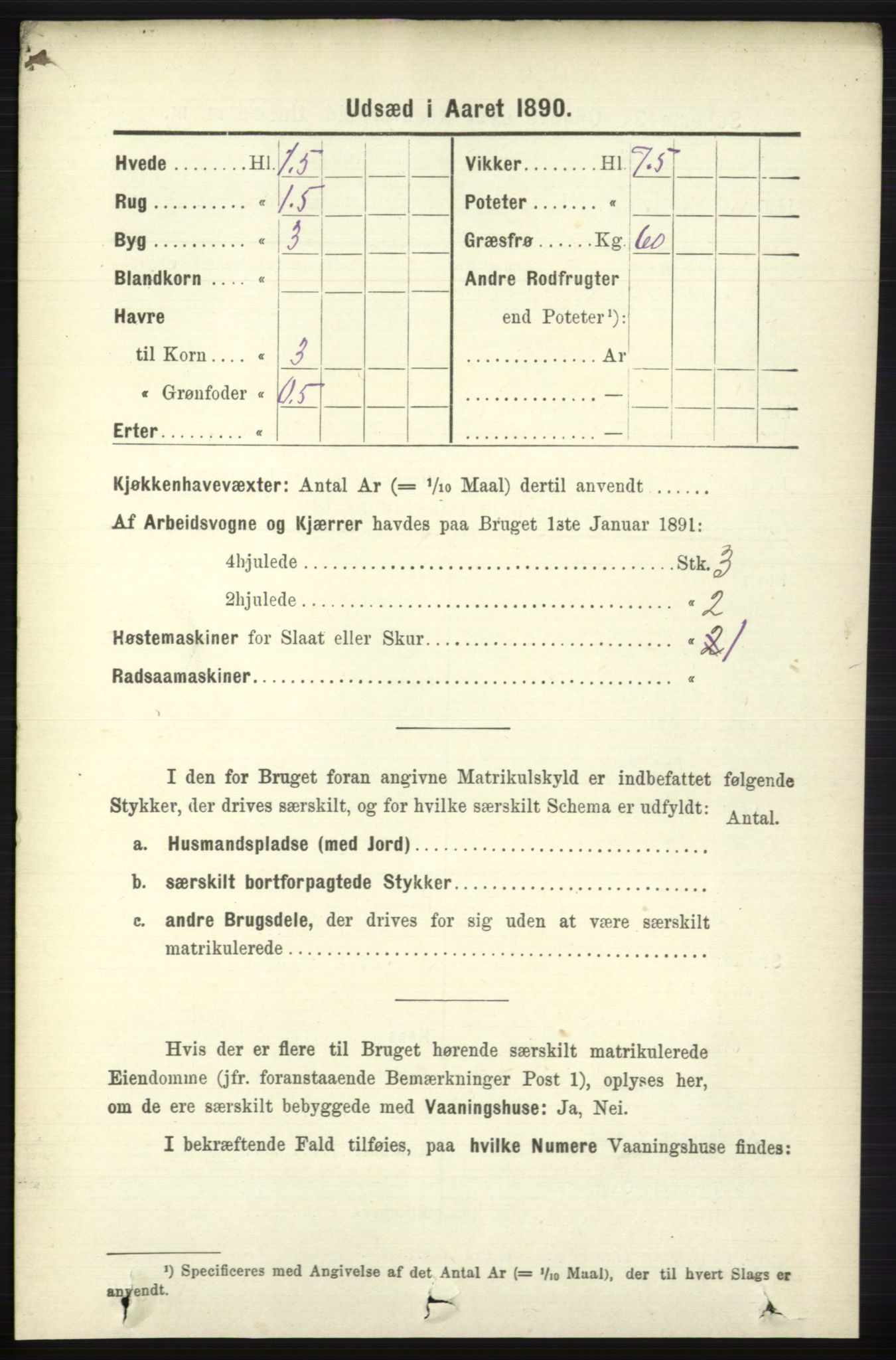 RA, 1891 census for 0712 Skoger, 1891, p. 4976