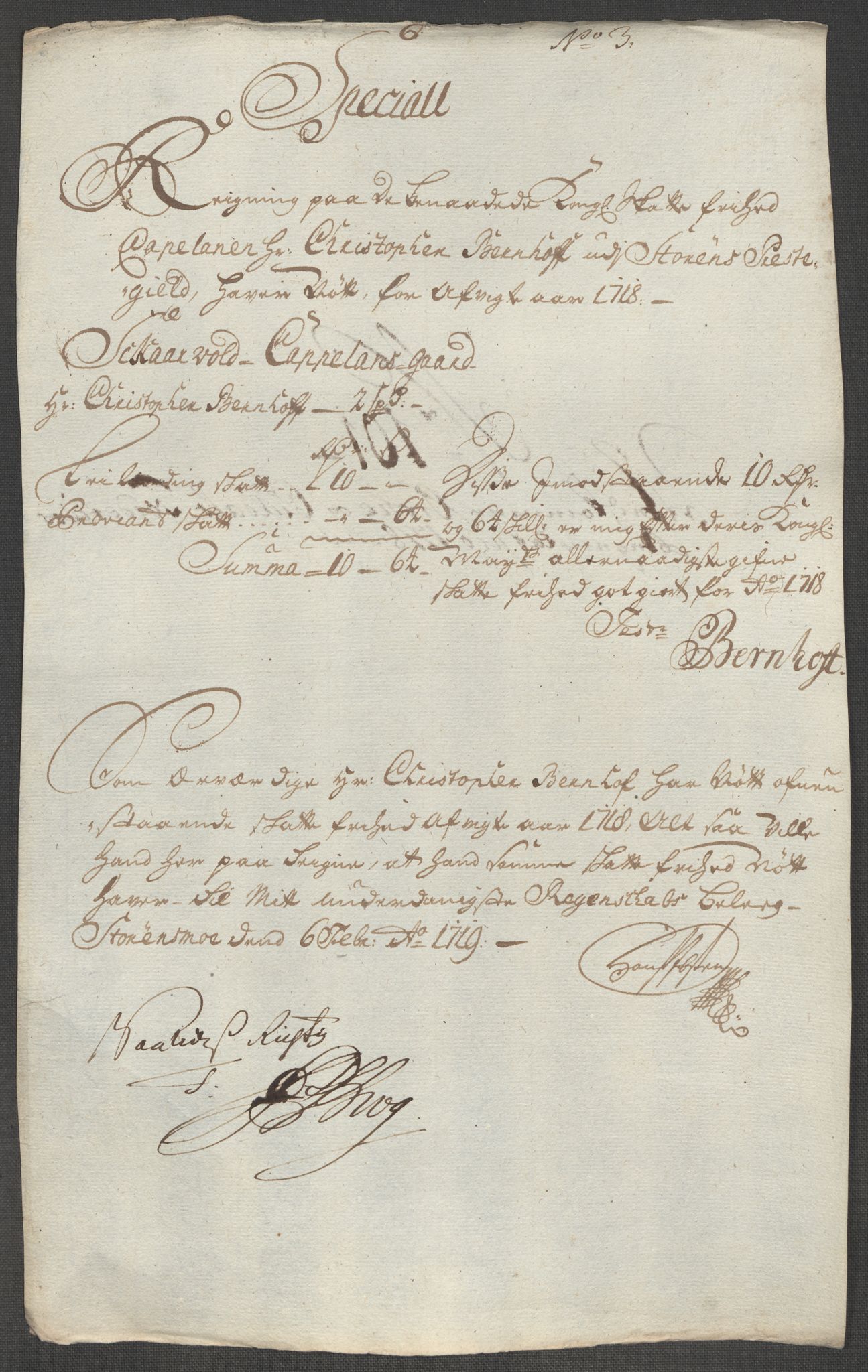 Rentekammeret inntil 1814, Reviderte regnskaper, Fogderegnskap, AV/RA-EA-4092/R60/L3972: Fogderegnskap Orkdal og Gauldal, 1718, p. 265