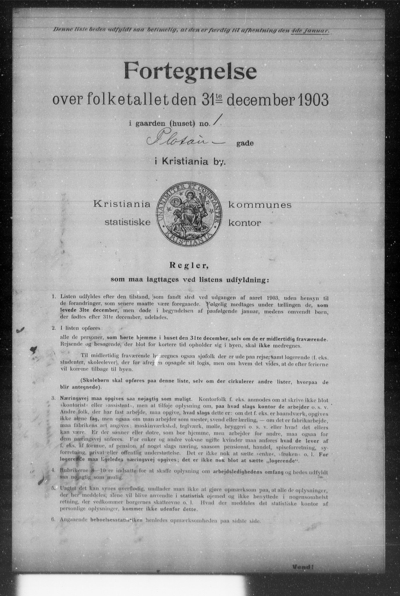 OBA, Municipal Census 1903 for Kristiania, 1903, p. 15774