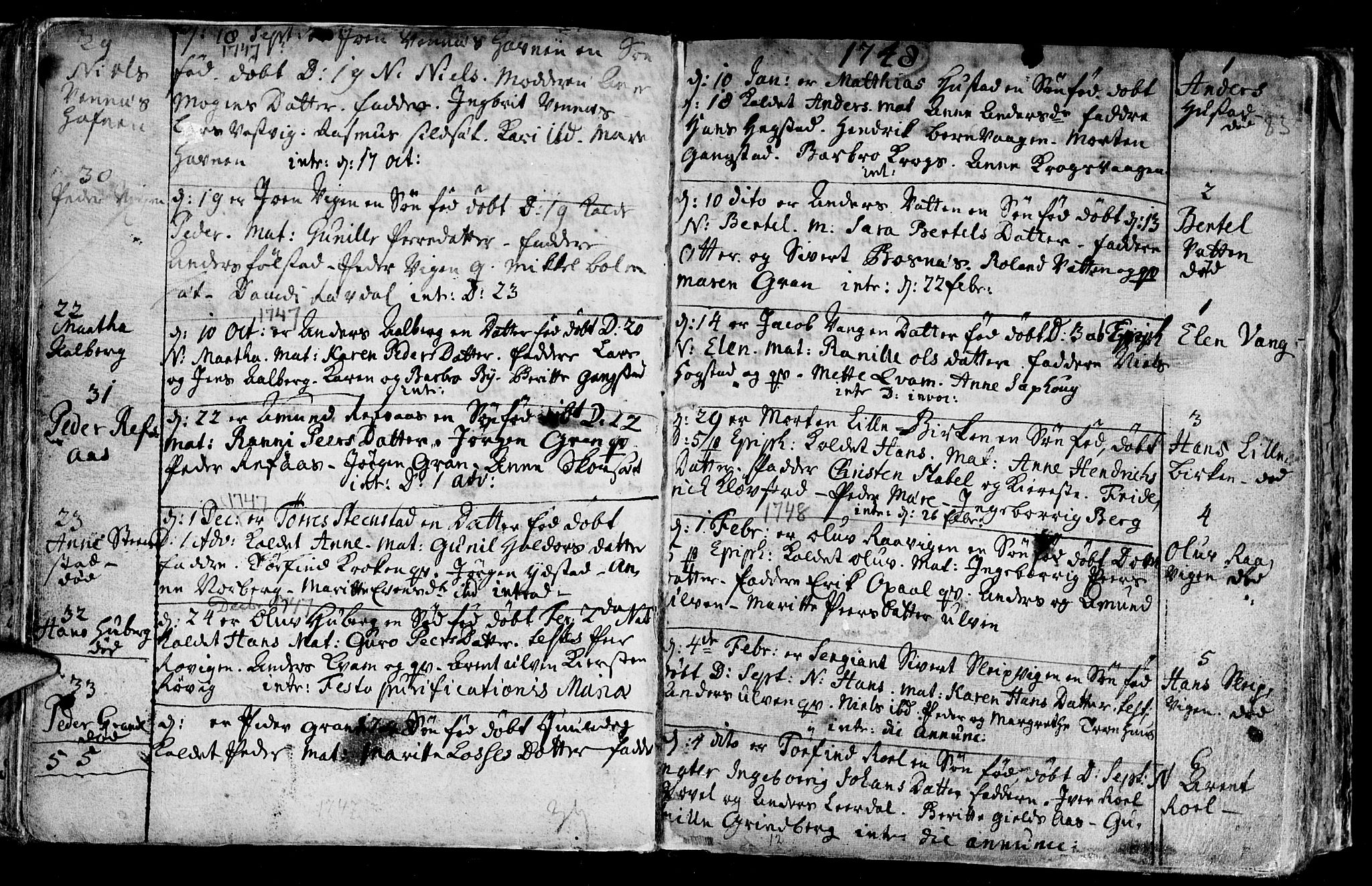 Ministerialprotokoller, klokkerbøker og fødselsregistre - Nord-Trøndelag, SAT/A-1458/730/L0272: Parish register (official) no. 730A01, 1733-1764, p. 83