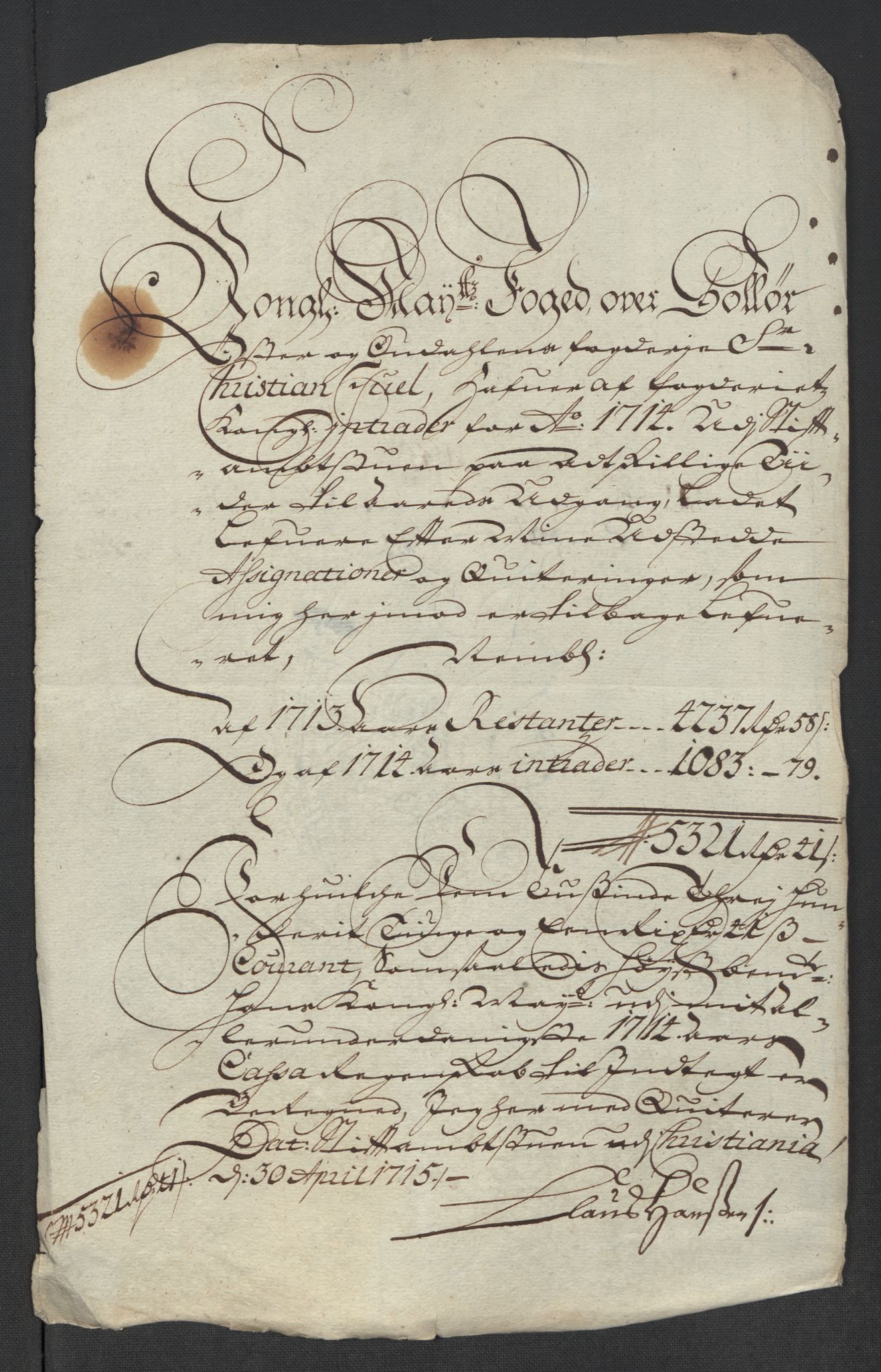 Rentekammeret inntil 1814, Reviderte regnskaper, Fogderegnskap, RA/EA-4092/R13/L0852: Fogderegnskap Solør, Odal og Østerdal, 1714, p. 333