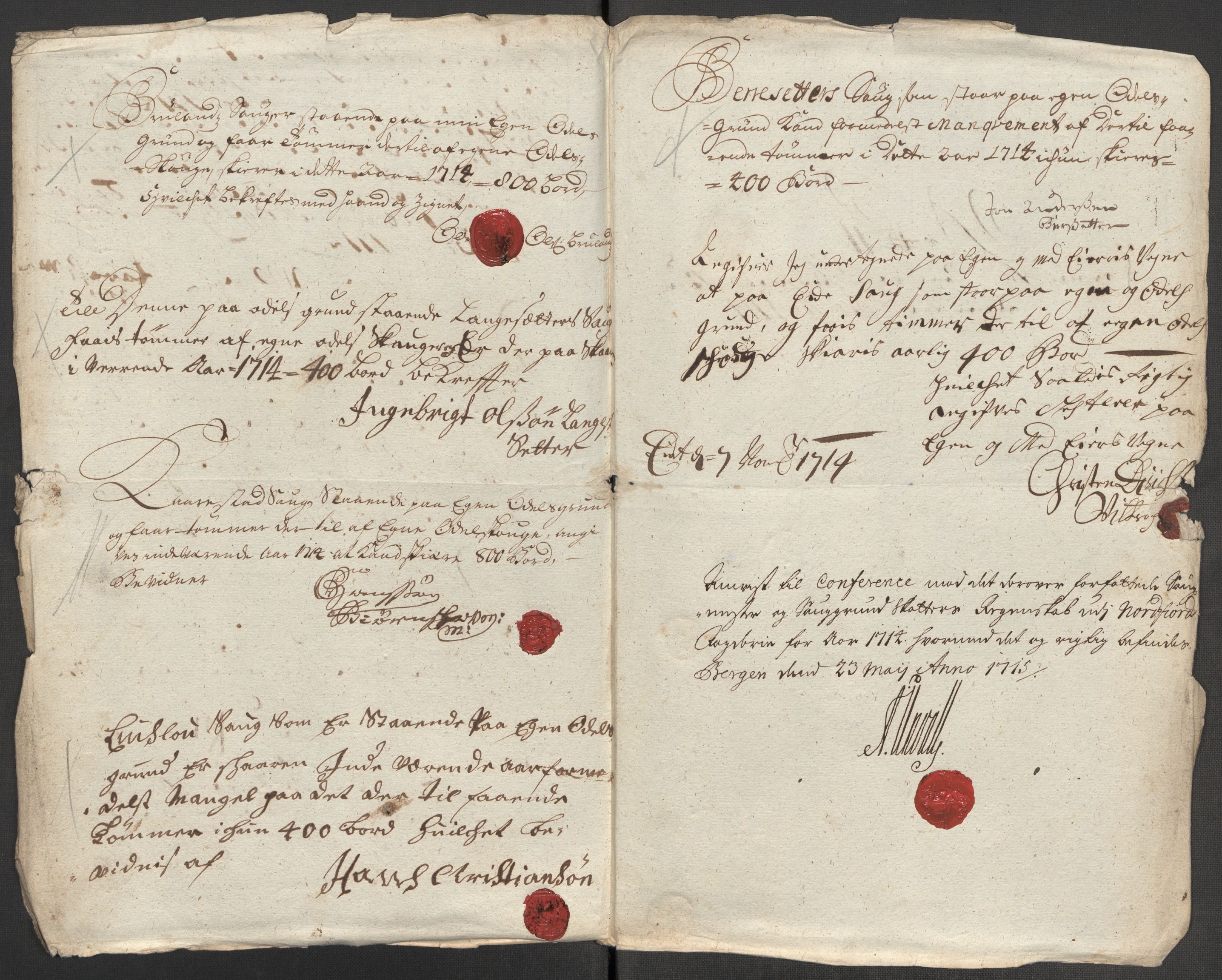 Rentekammeret inntil 1814, Reviderte regnskaper, Fogderegnskap, RA/EA-4092/R53/L3438: Fogderegnskap Sunn- og Nordfjord, 1714, p. 255