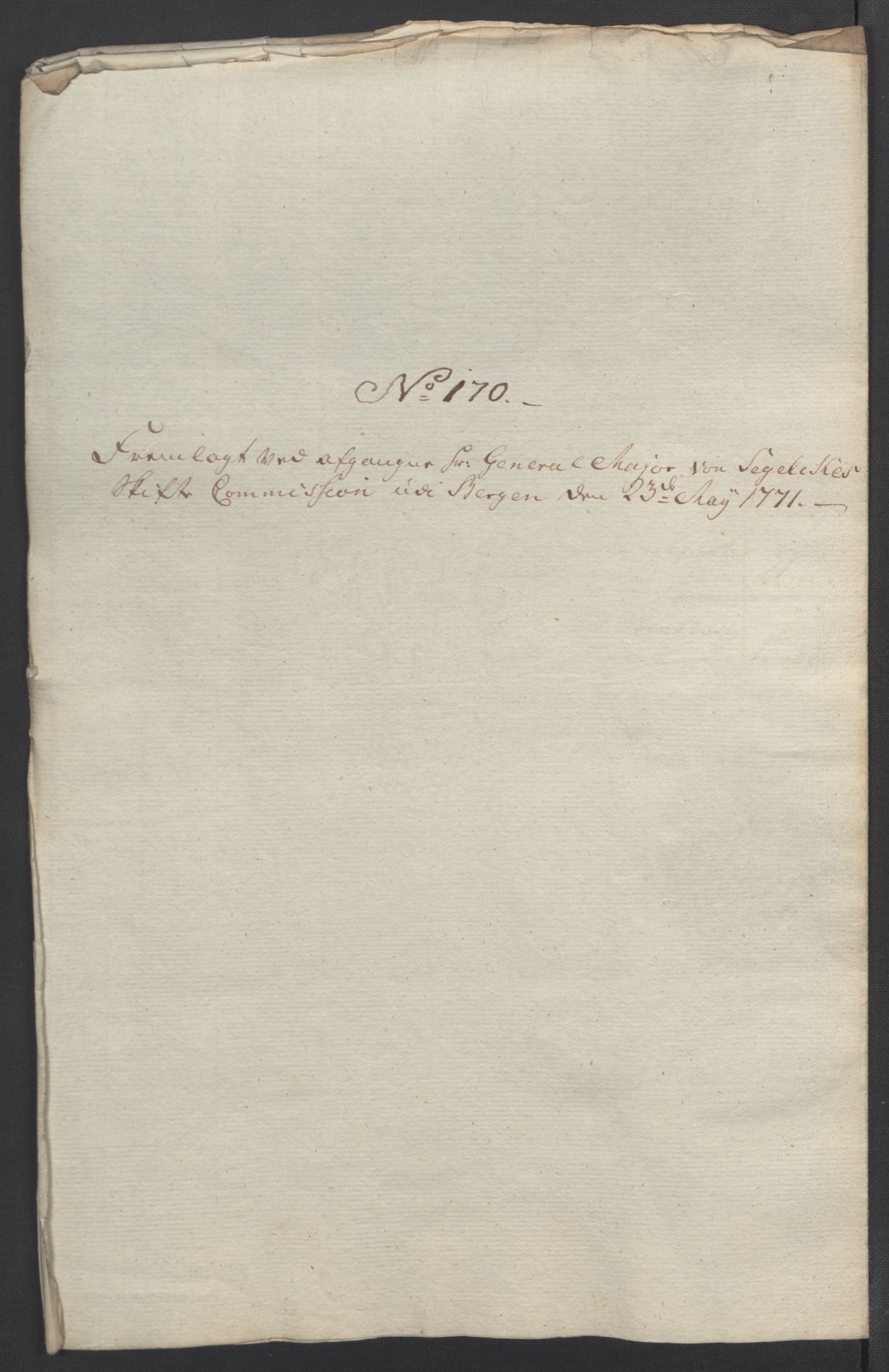 Forsvaret, Generalauditøren, AV/RA-RAFA-1772/F/Fj/Fja/L0032: --, 1750-1823, p. 523