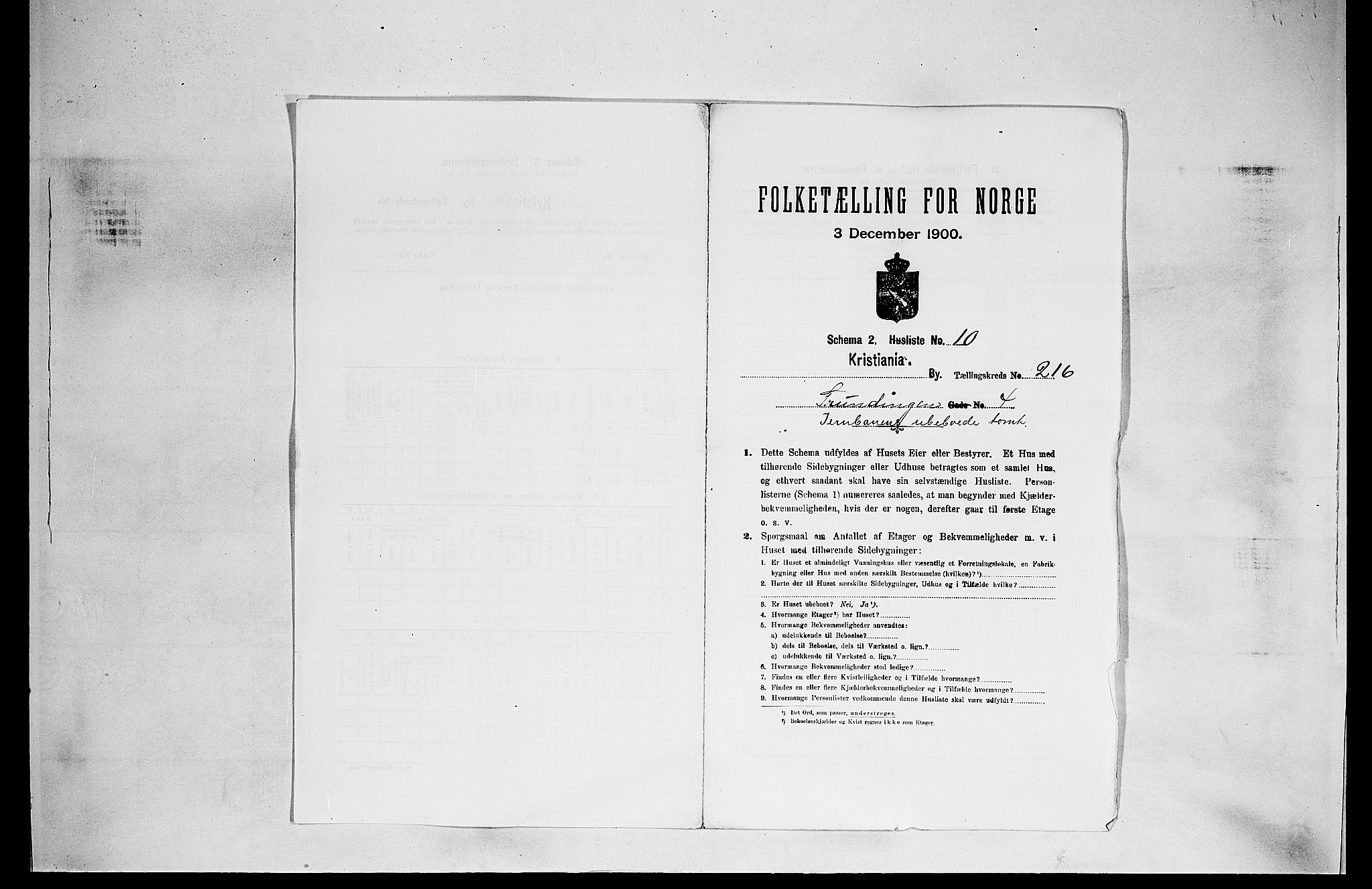 SAO, 1900 census for Kristiania, 1900, p. 28720