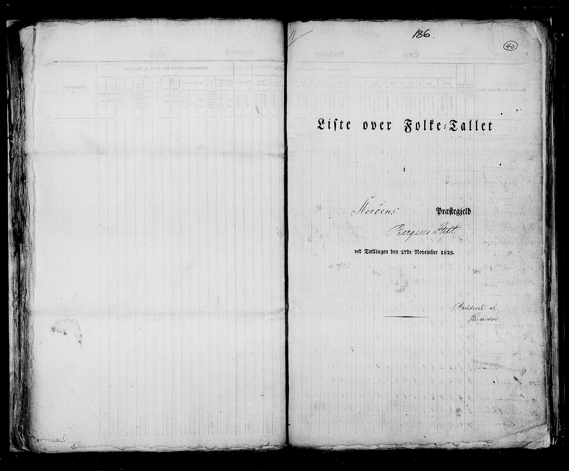 RA, Census 1825, vol. 13: Søndre Bergenhus amt, 1825, p. 40
