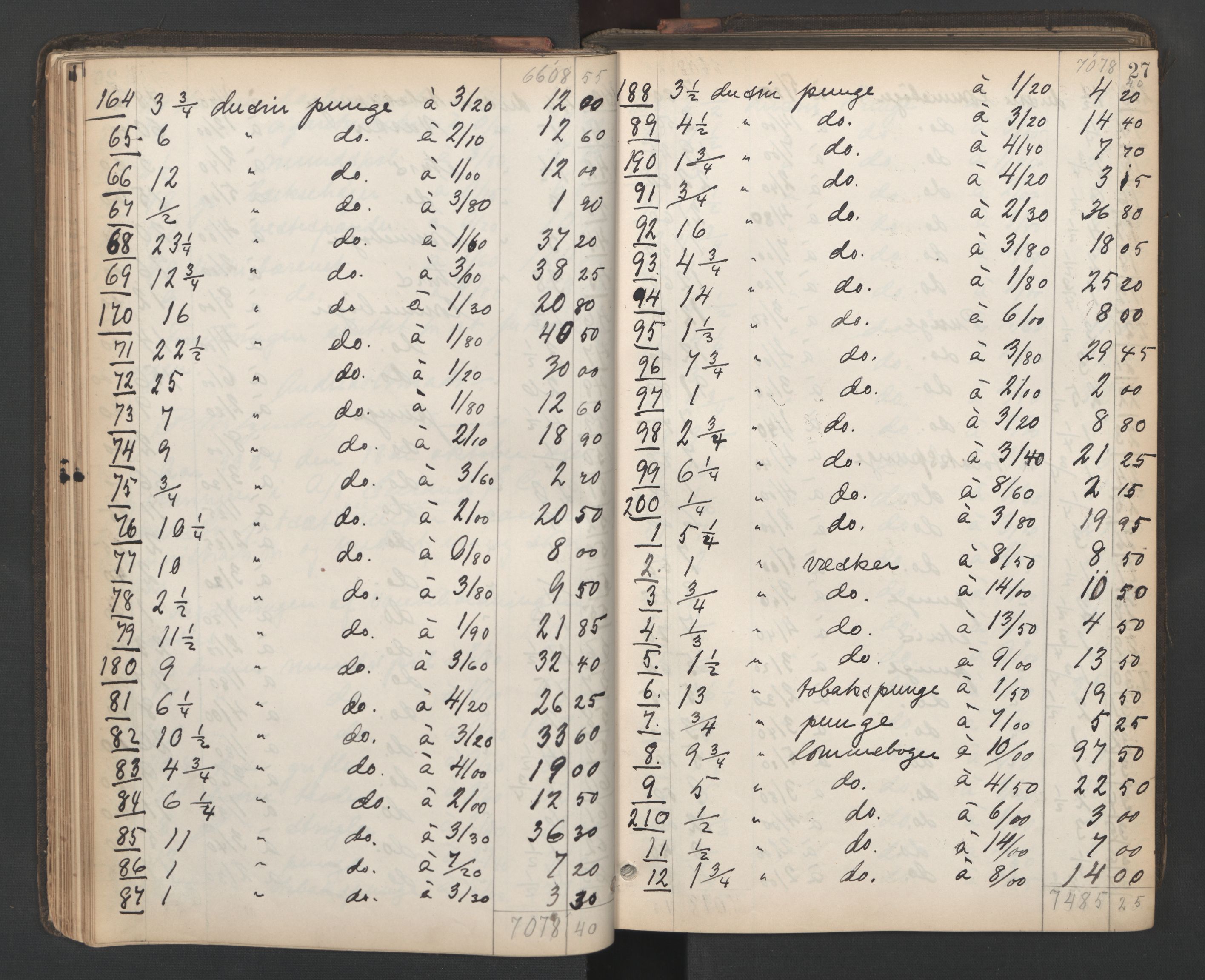 Oslo skifterett, AV/SAO-A-10383/H/Hb/Hbd/L0005: Skifteregistreringsprotokoll, 1904-1909, p. 26b-27a