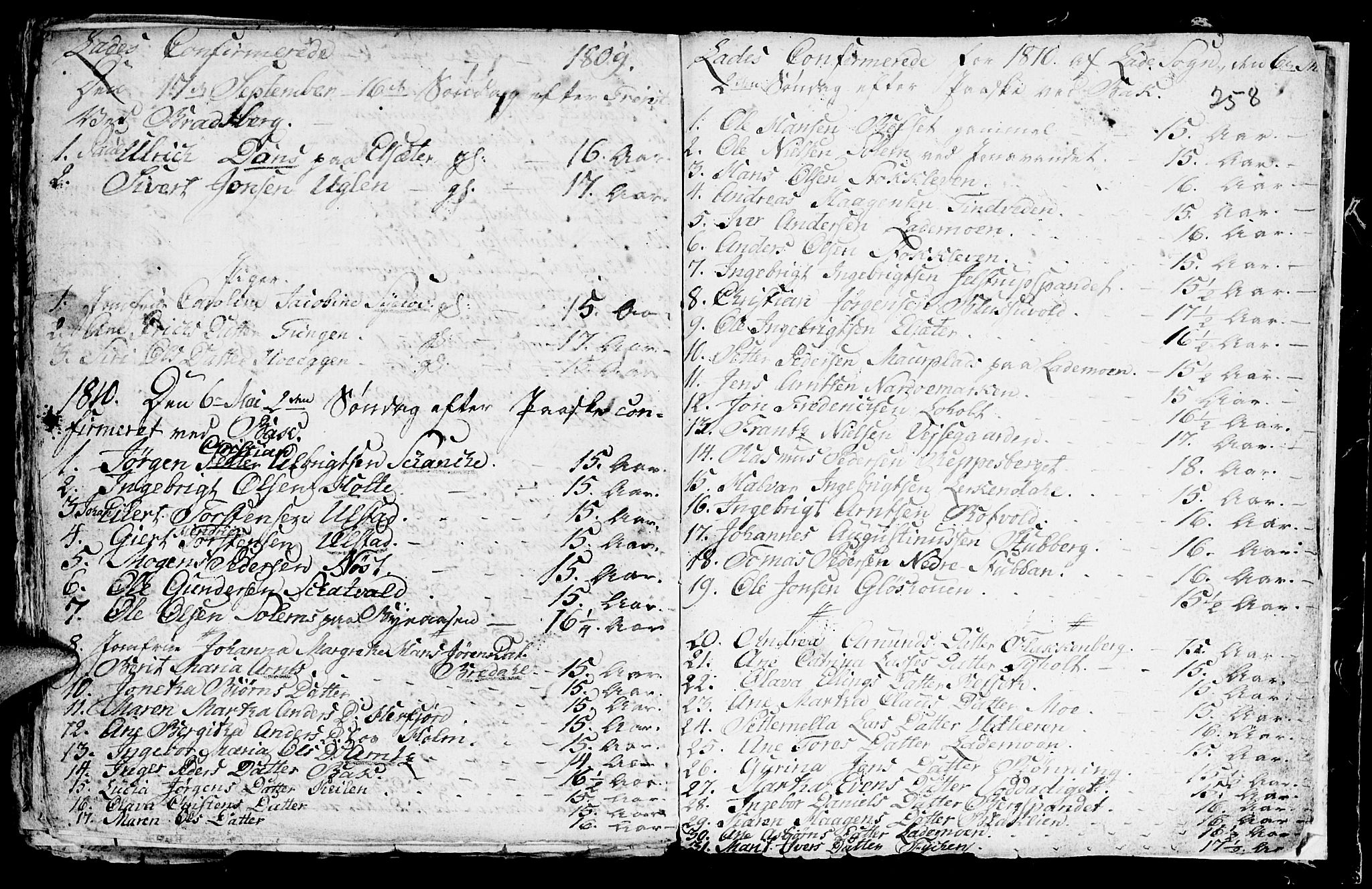 Ministerialprotokoller, klokkerbøker og fødselsregistre - Sør-Trøndelag, SAT/A-1456/604/L0218: Parish register (copy) no. 604C01, 1754-1819, p. 258