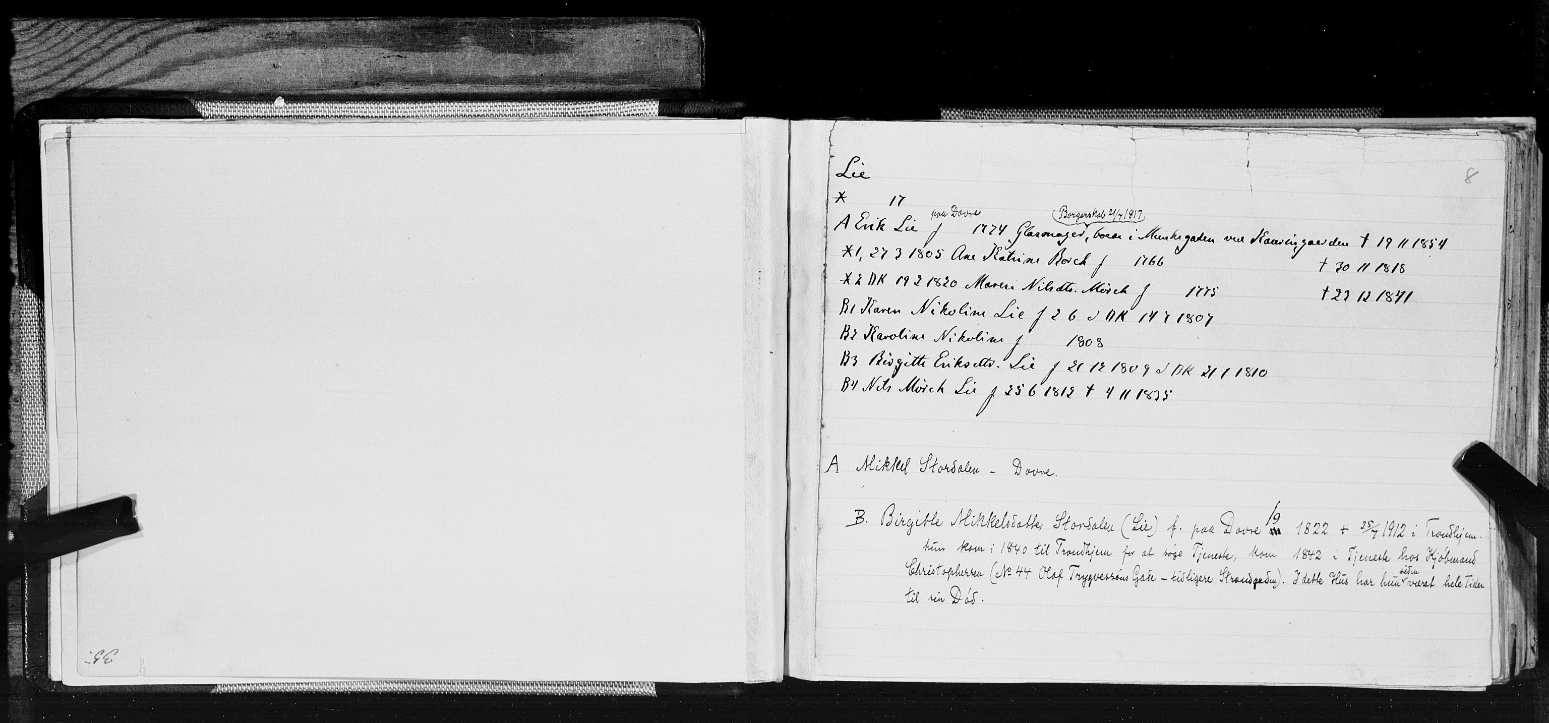Hornemans samlinger, SAT/PA-X/A/L0017b: L - Ø, 1600-1886