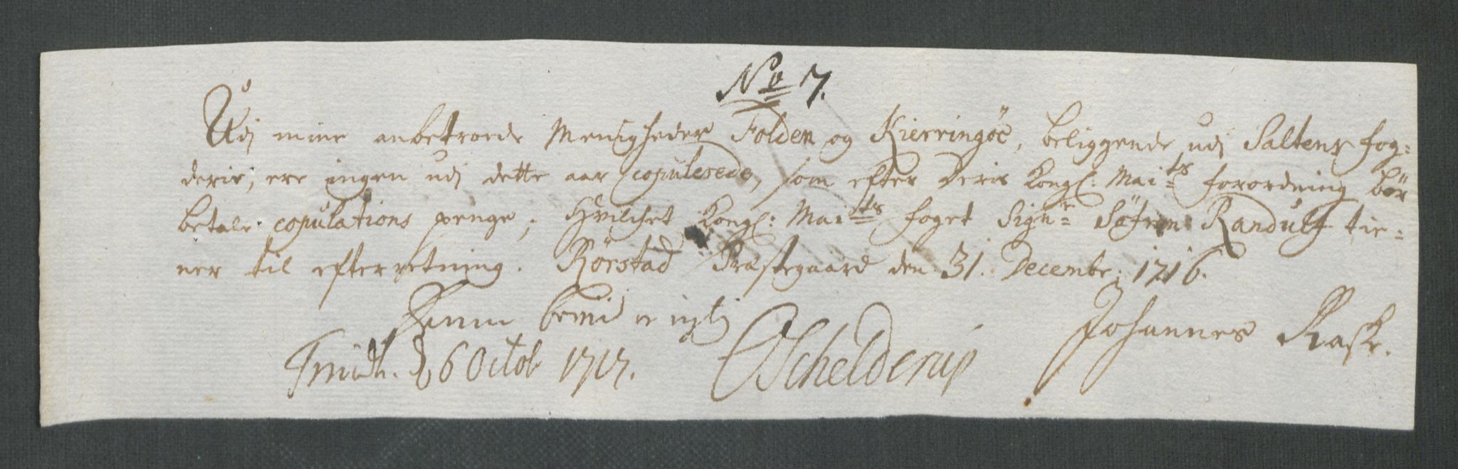 Rentekammeret inntil 1814, Reviderte regnskaper, Fogderegnskap, RA/EA-4092/R66/L4586: Fogderegnskap Salten, 1716, p. 112